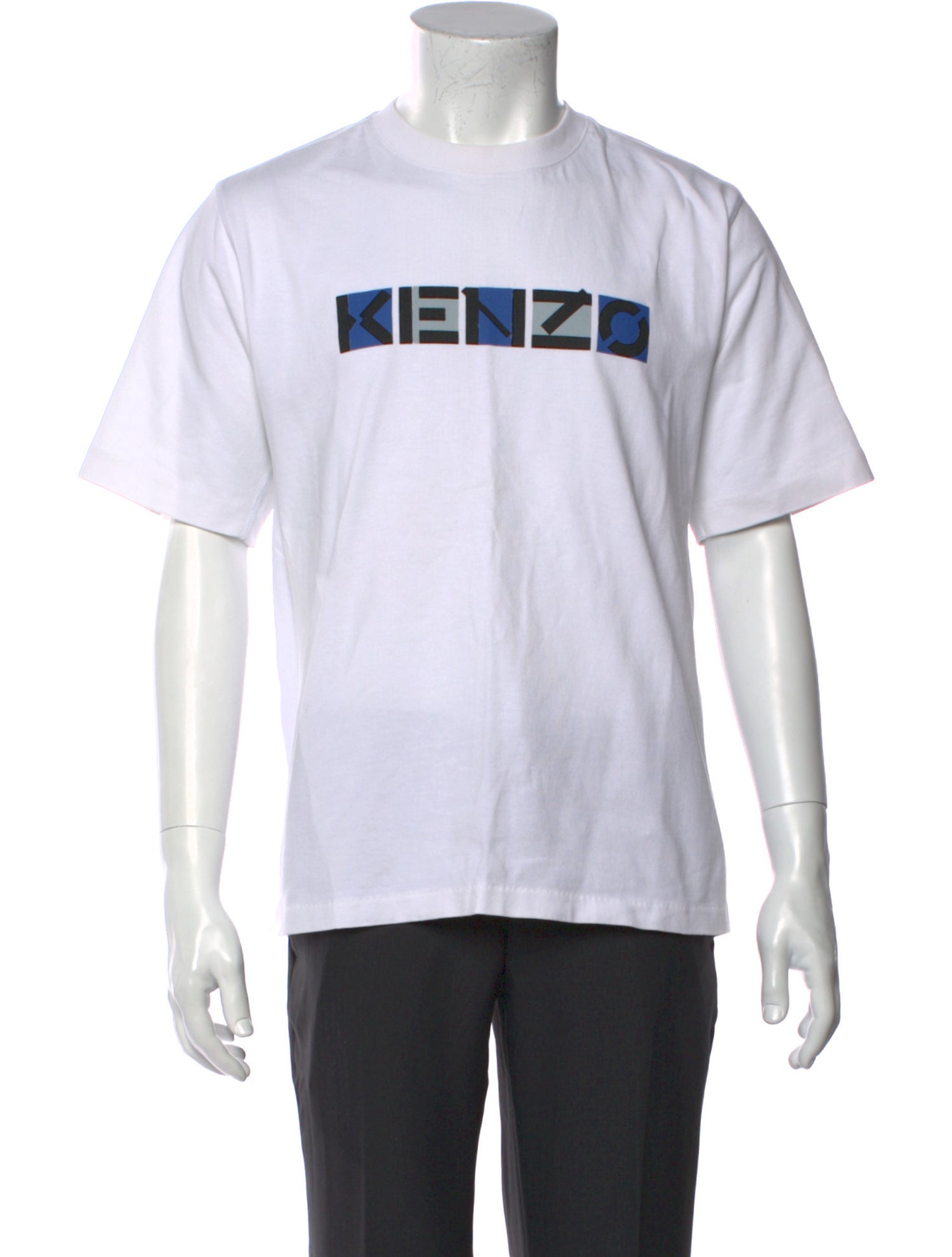 Kenzo Graphic Print Crew Neck T-Shirt