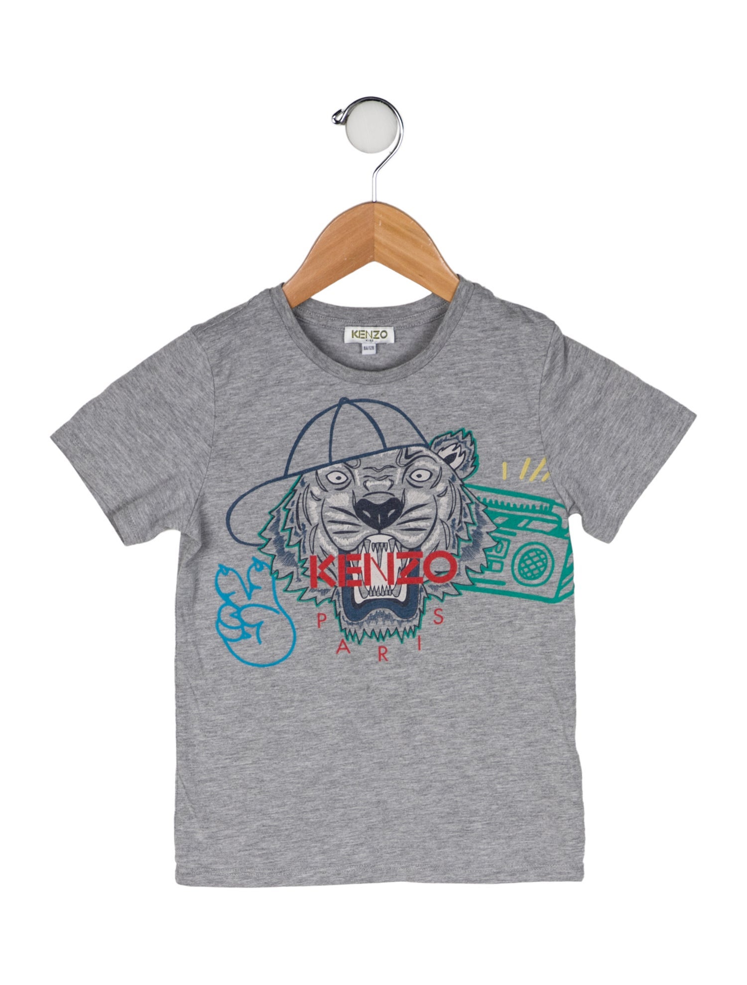 Kenzo Boys' Graphic Printed Short Sleeve T- Shirt