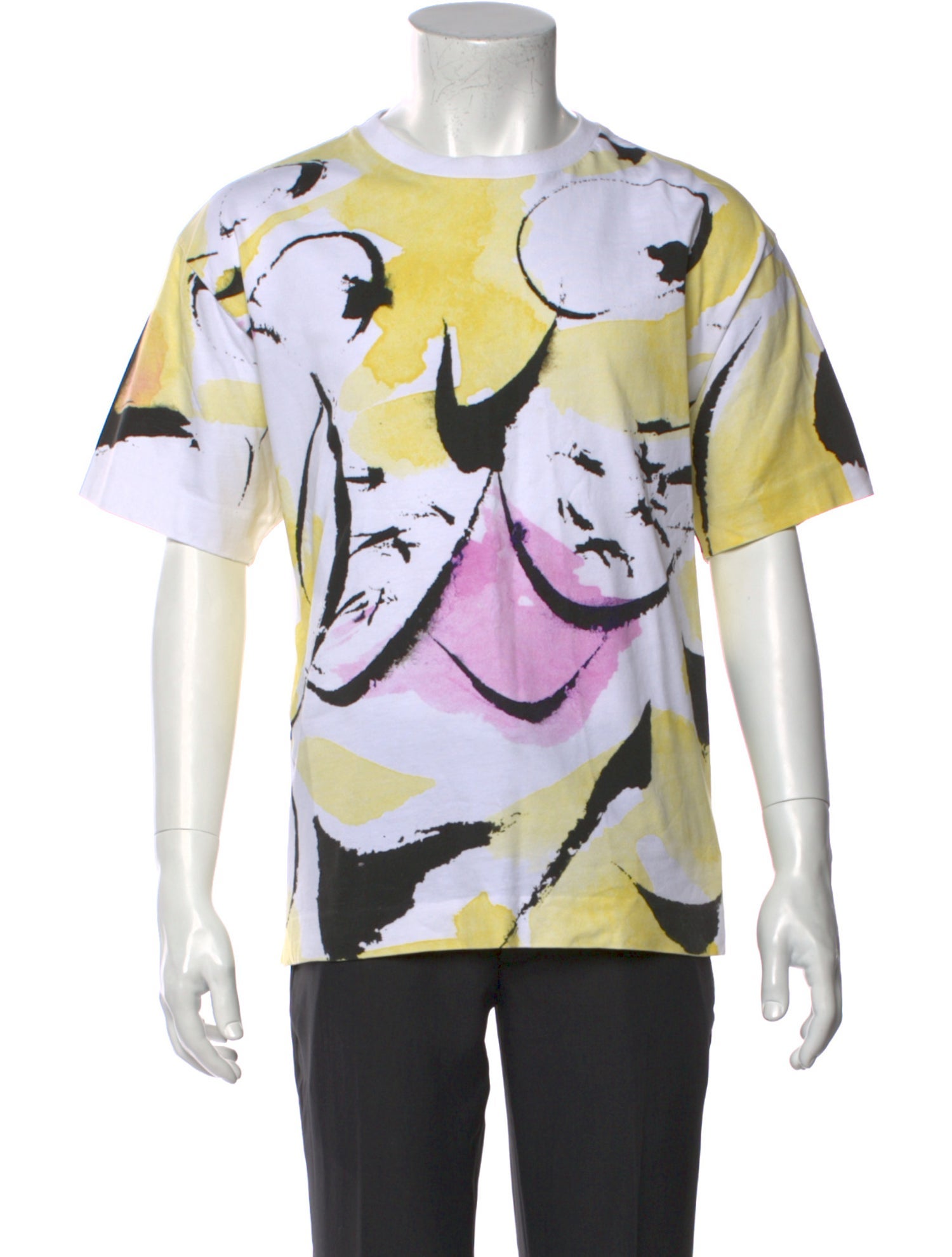 Kenzo Graphic Print Crew Neck T-Shirt