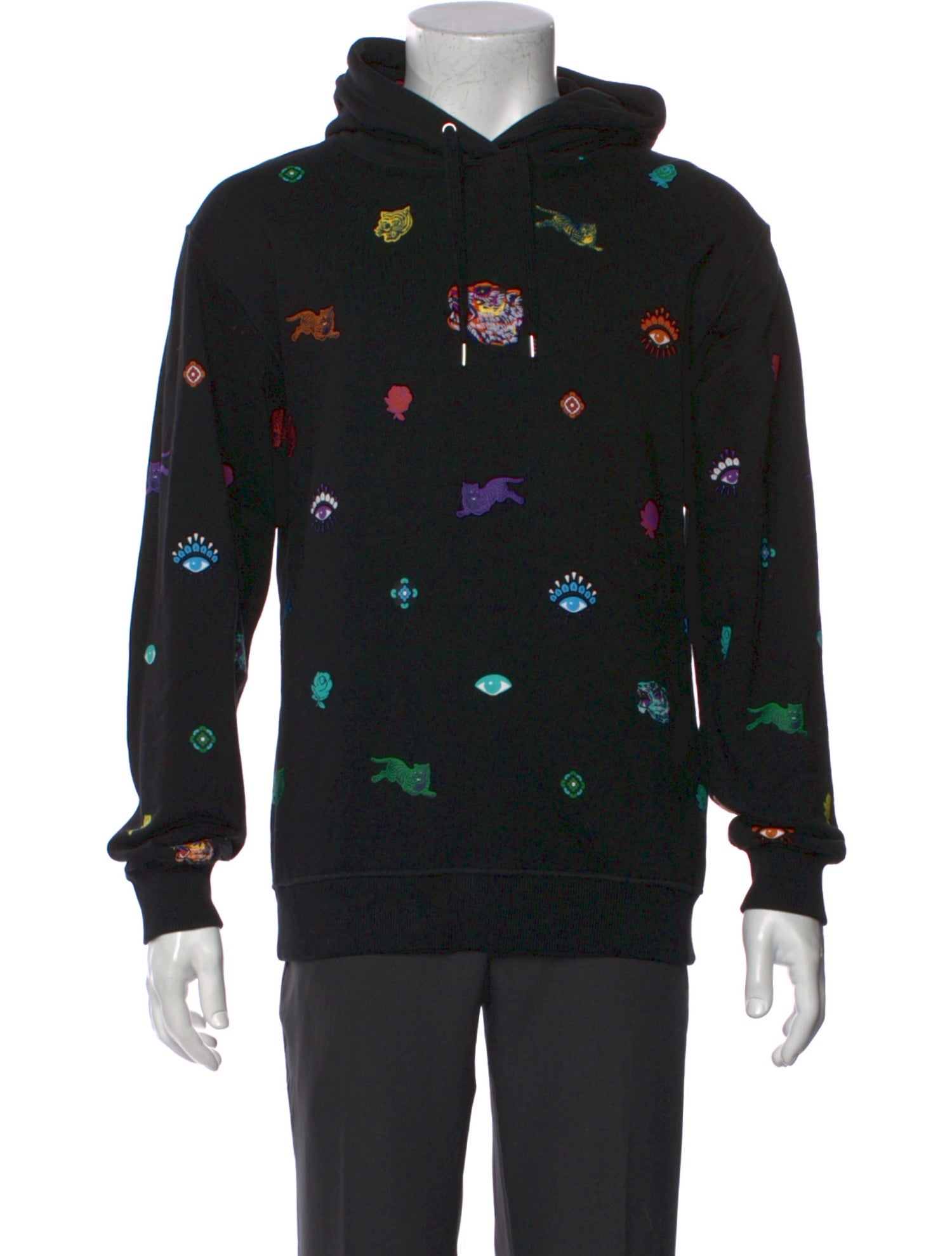Kenzo Printed Crew Neck Hoodie