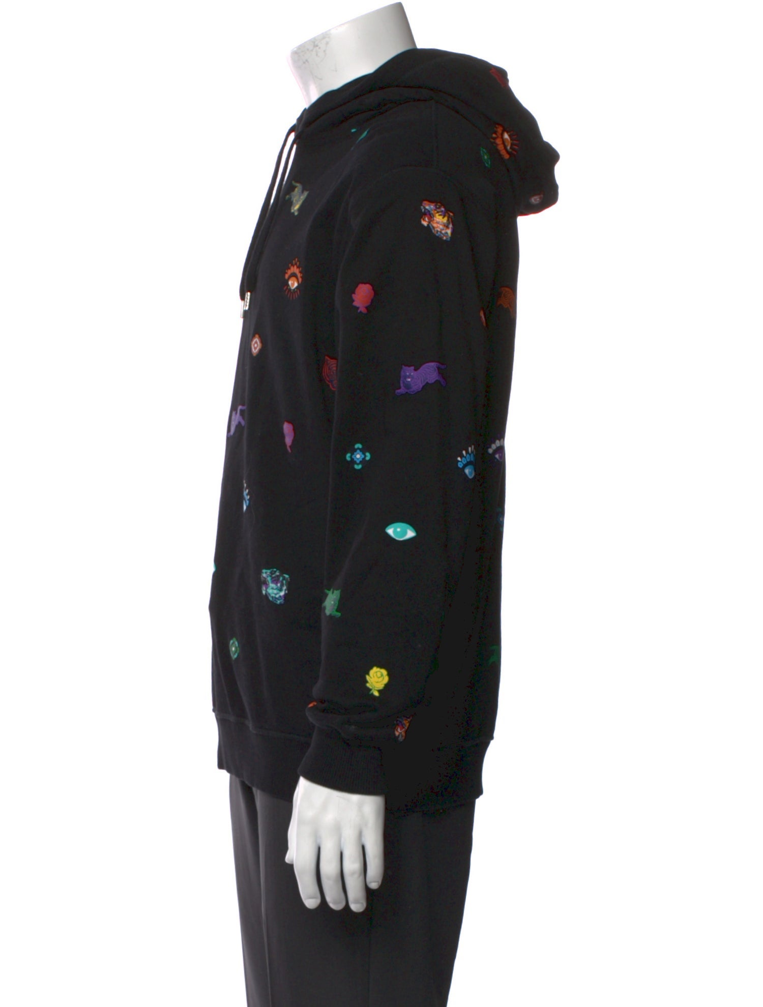 Kenzo Printed Crew Neck Hoodie