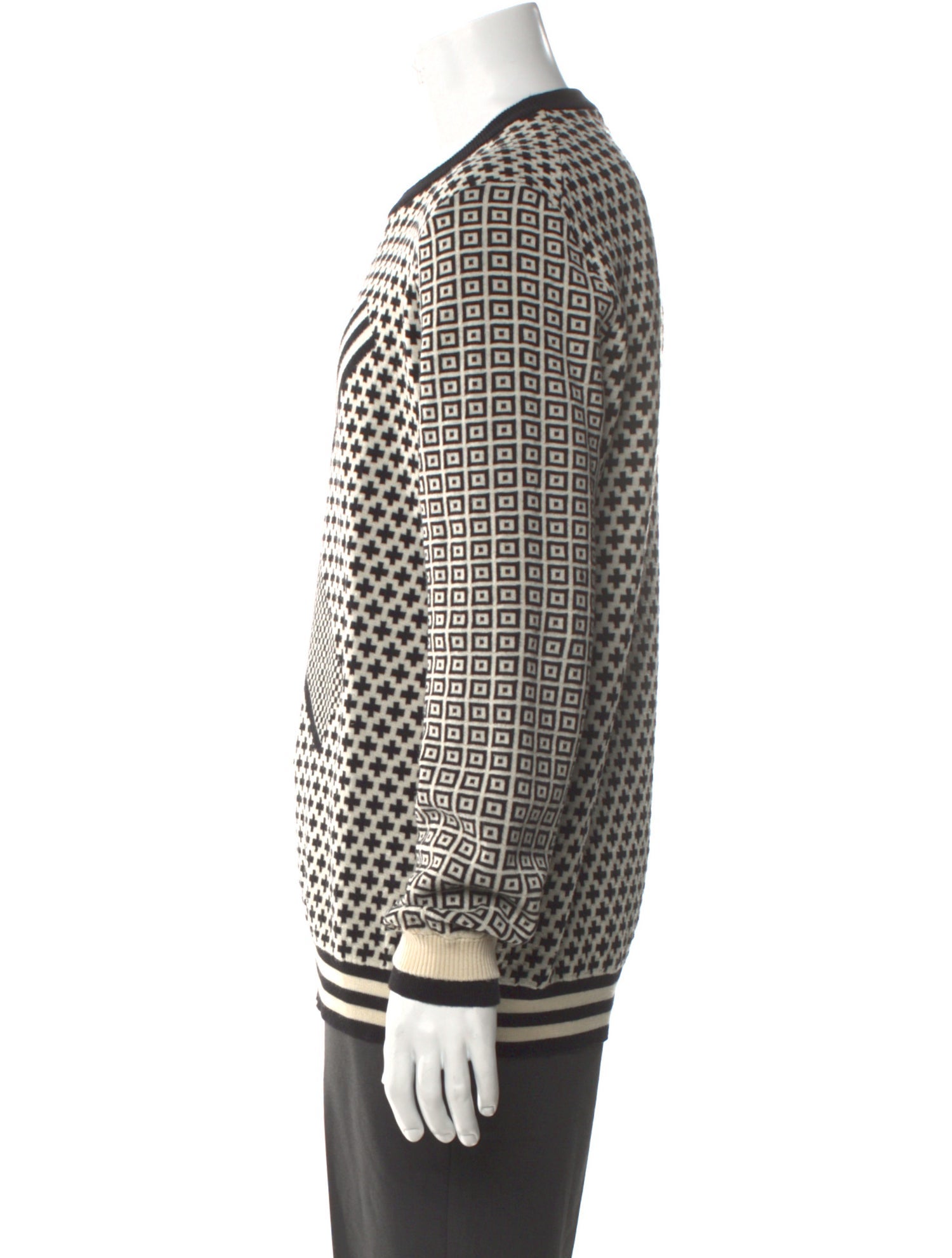 Kenzo Graphic Print Crew Neck Pullover