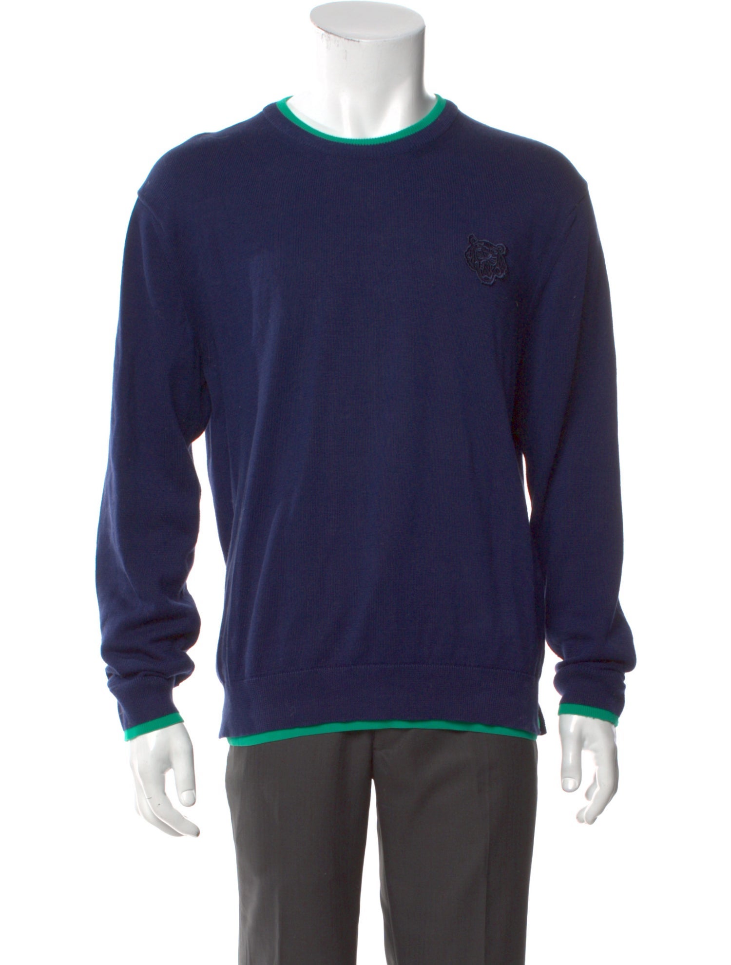 Kenzo Crew Neck Long Sleeve Pullover