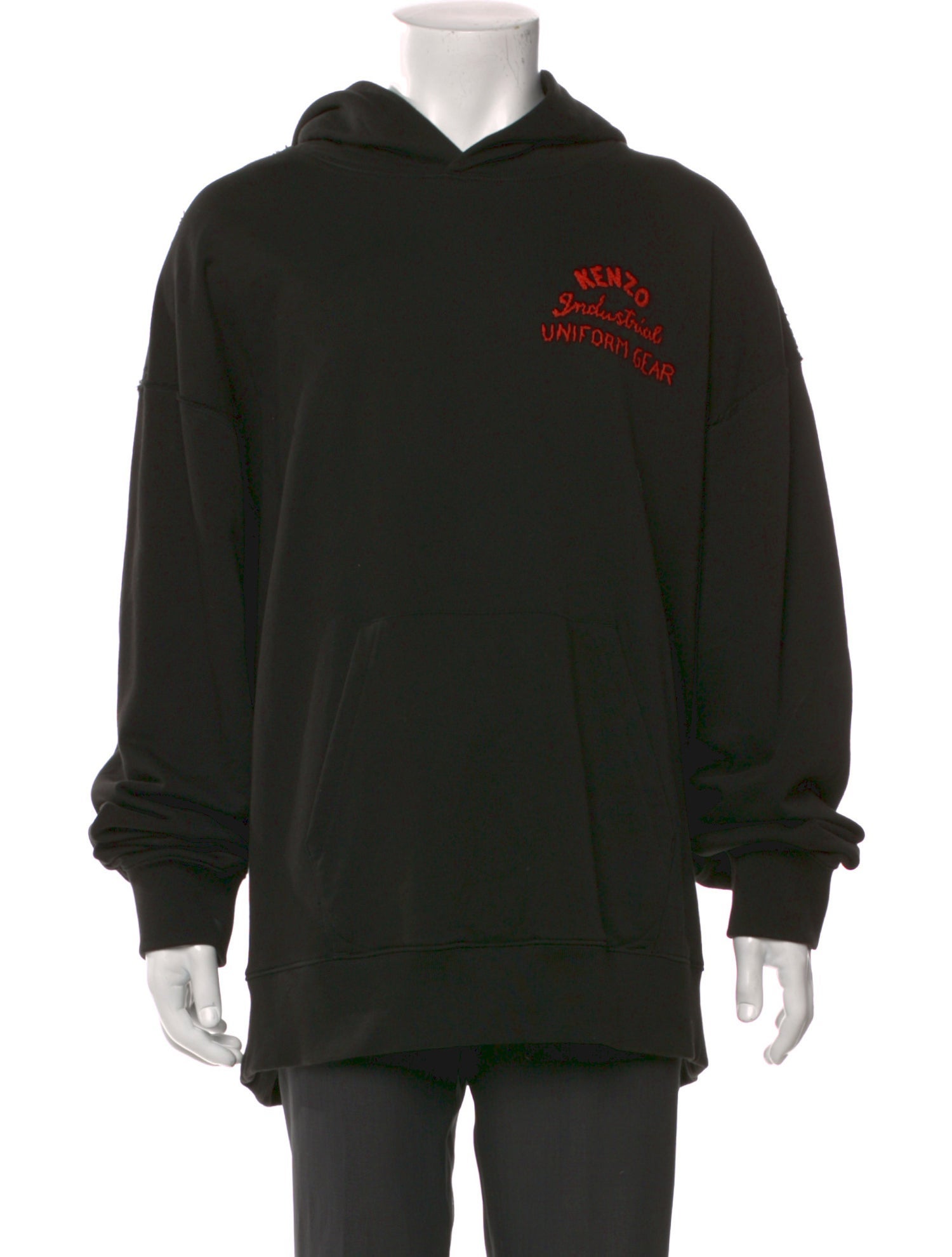 Kenzo Graphic Print Crew Neck Hoodie