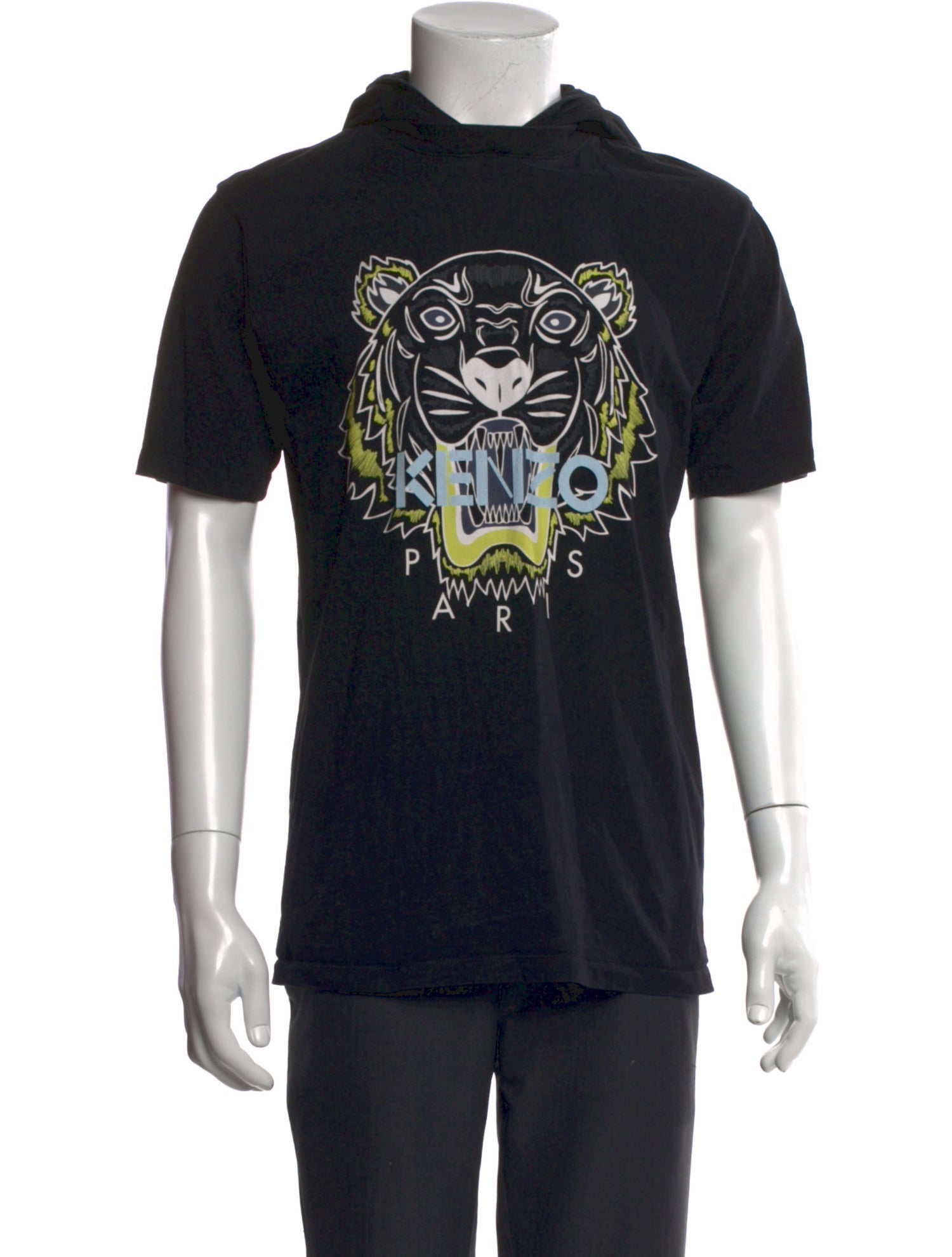 Kenzo Graphic Print Crew Neck T-Shirt