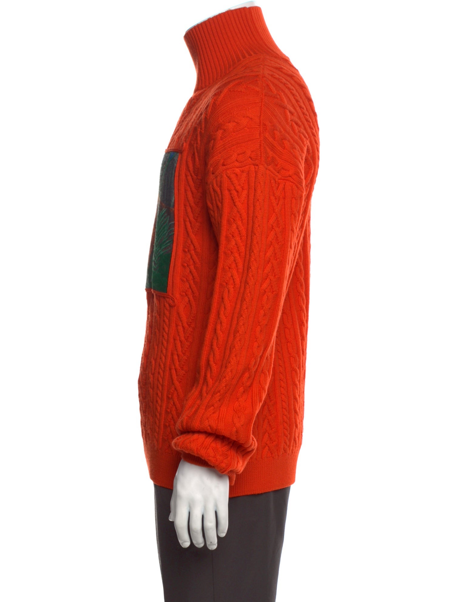 Kenzo Wool Graphic Print Pullover