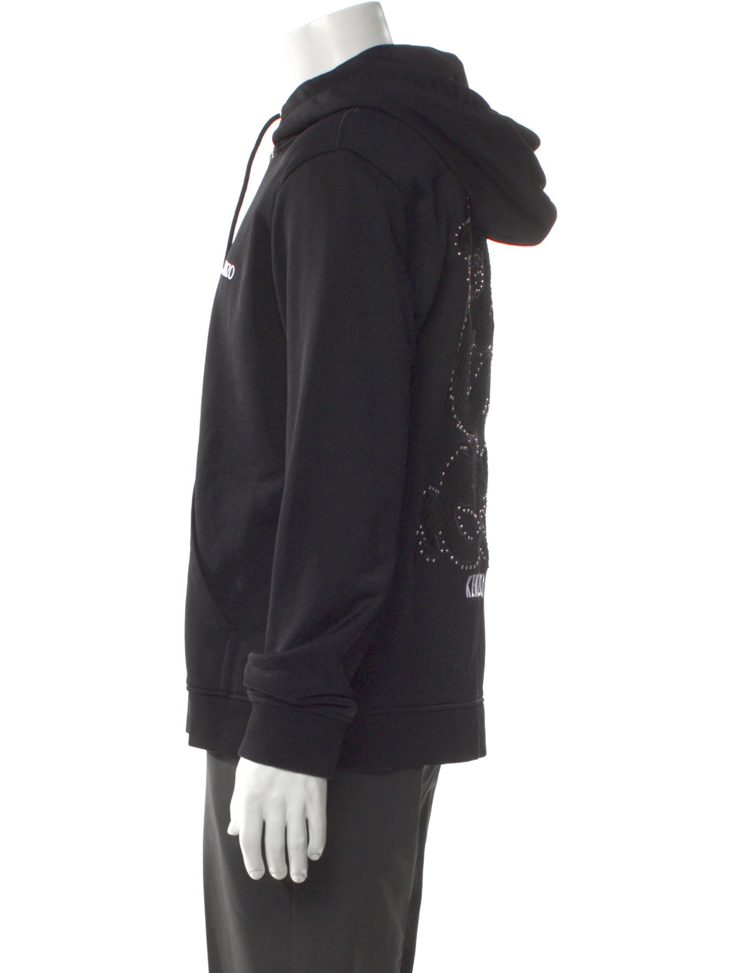 Kenzo Graphic Print Crew Neck Hoodie