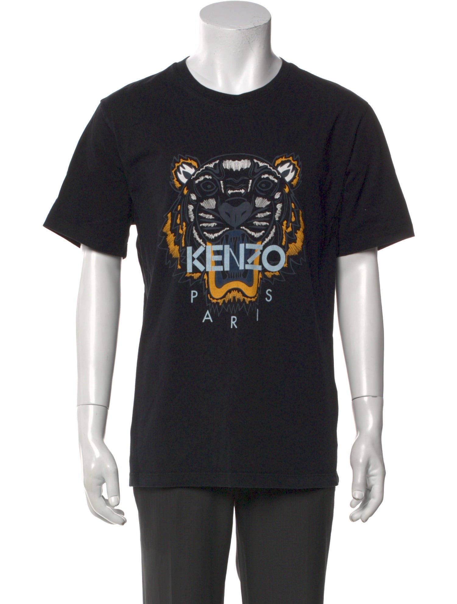 Kenzo Graphic Print Crew Neck T-Shirt