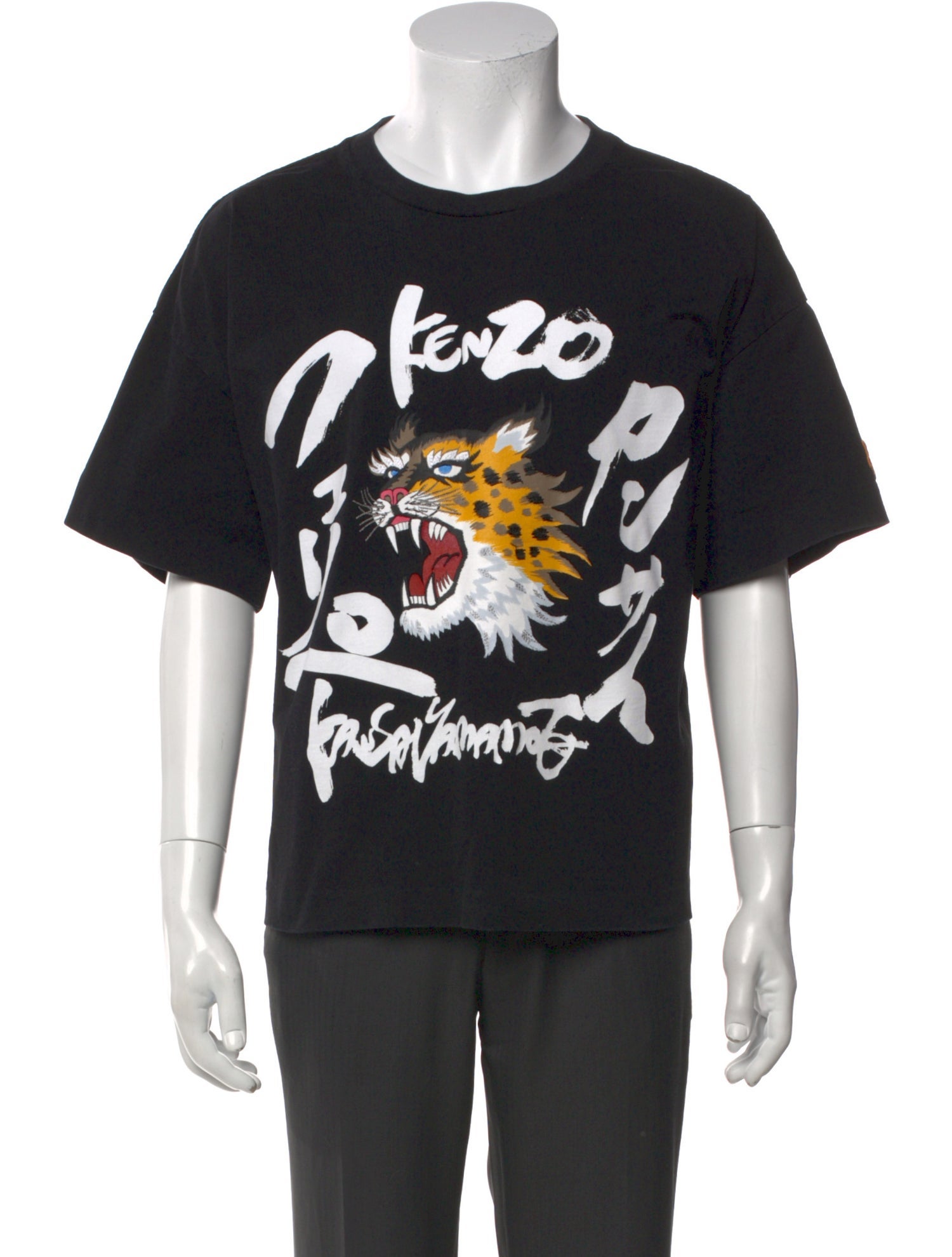 Kenzo Graphic Print Crew Neck T-Shirt