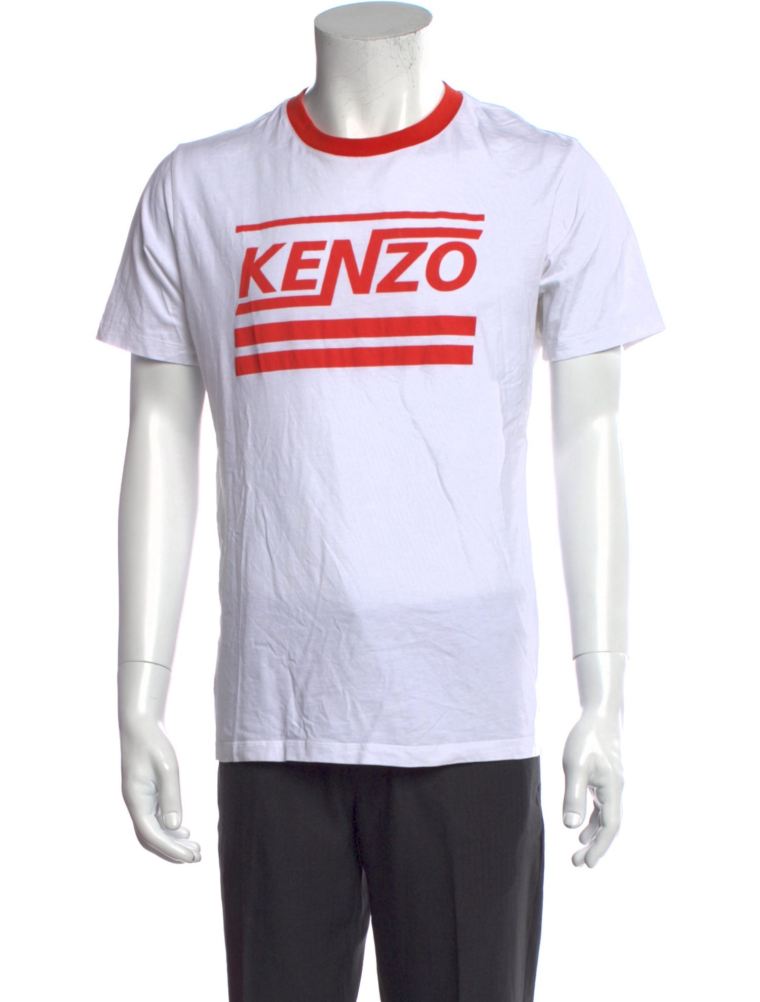 Kenzo Graphic Print Crew Neck T-Shirt