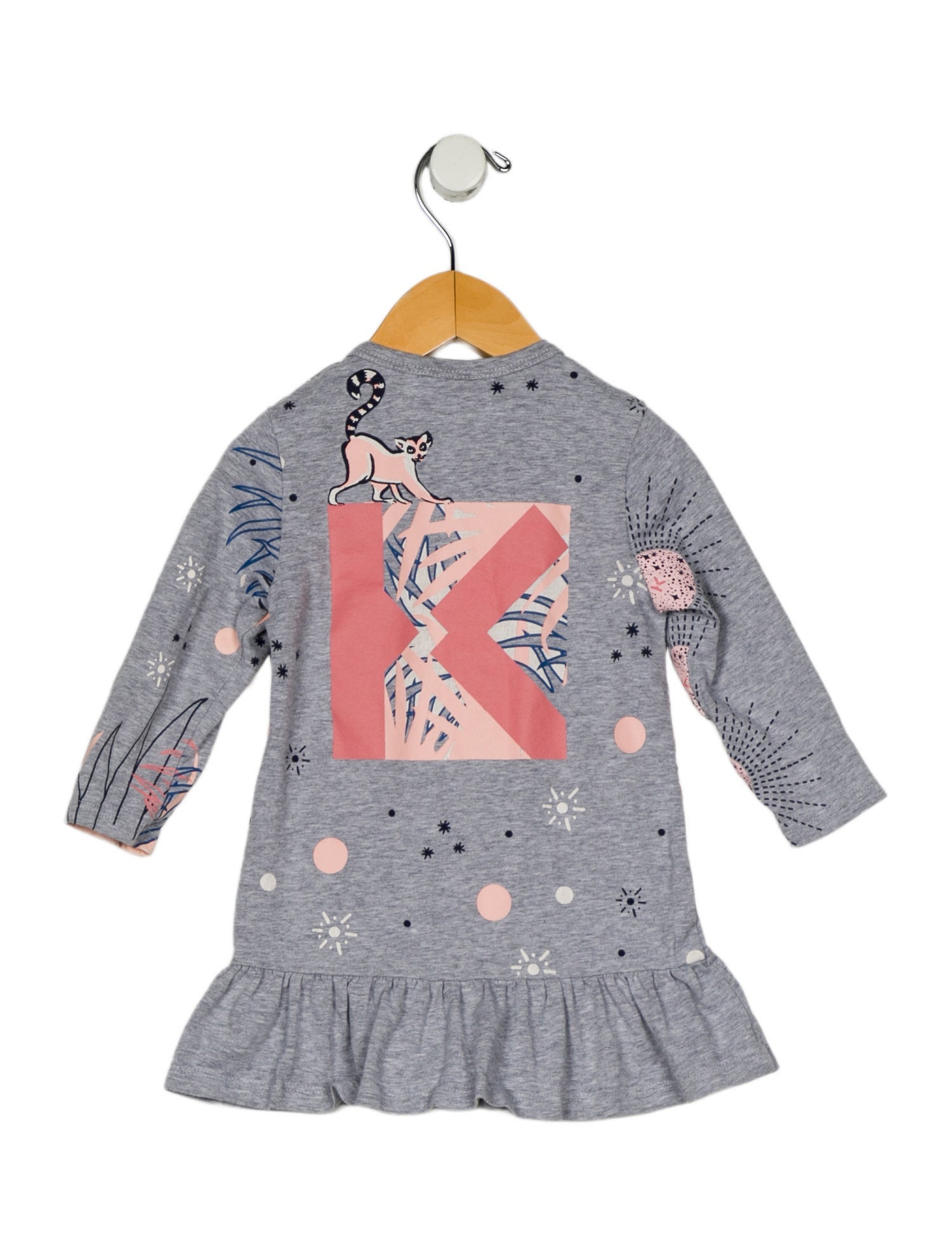 Kenzo Toddler Girls Pattern Dress