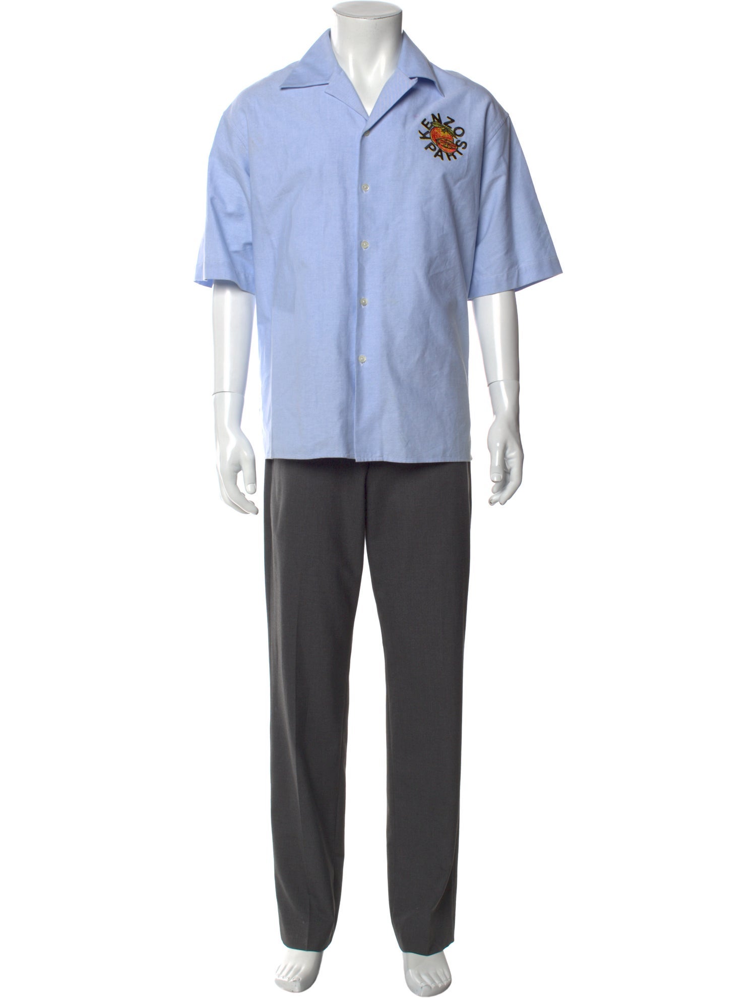 Kenzo Graphic Print Short Sleeve Shirt