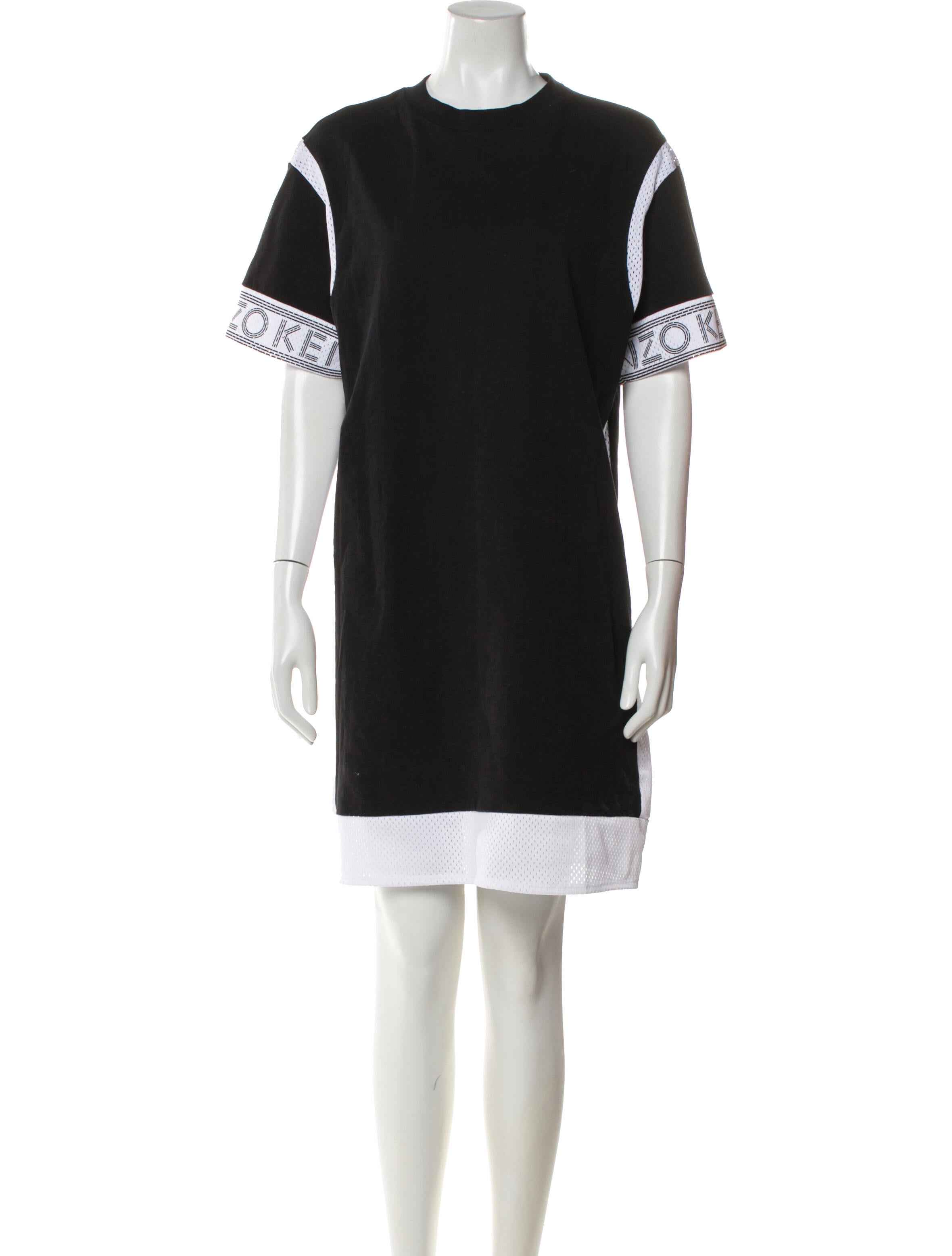 Kenzo Crew Neck Mini Dress