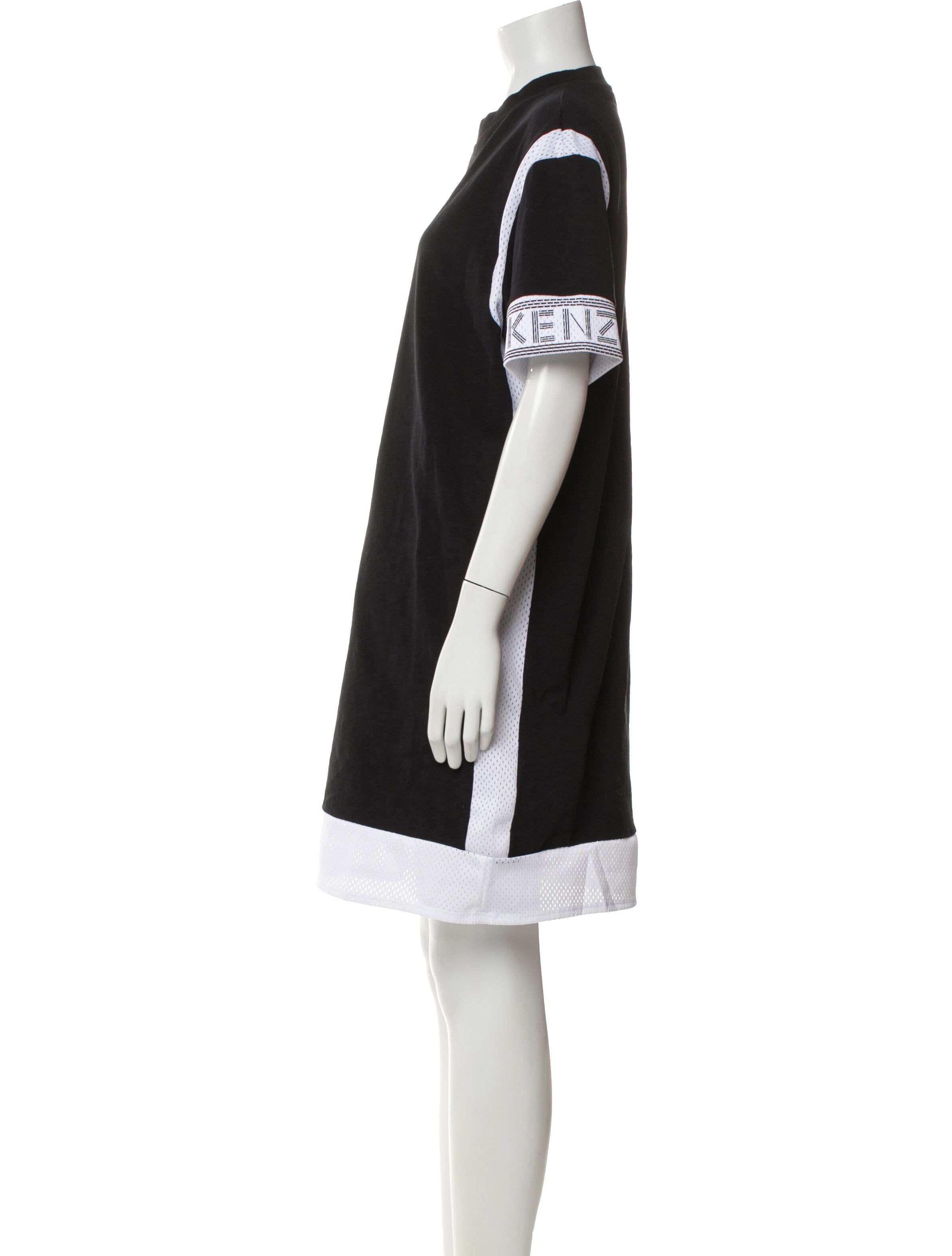 Kenzo Crew Neck Mini Dress