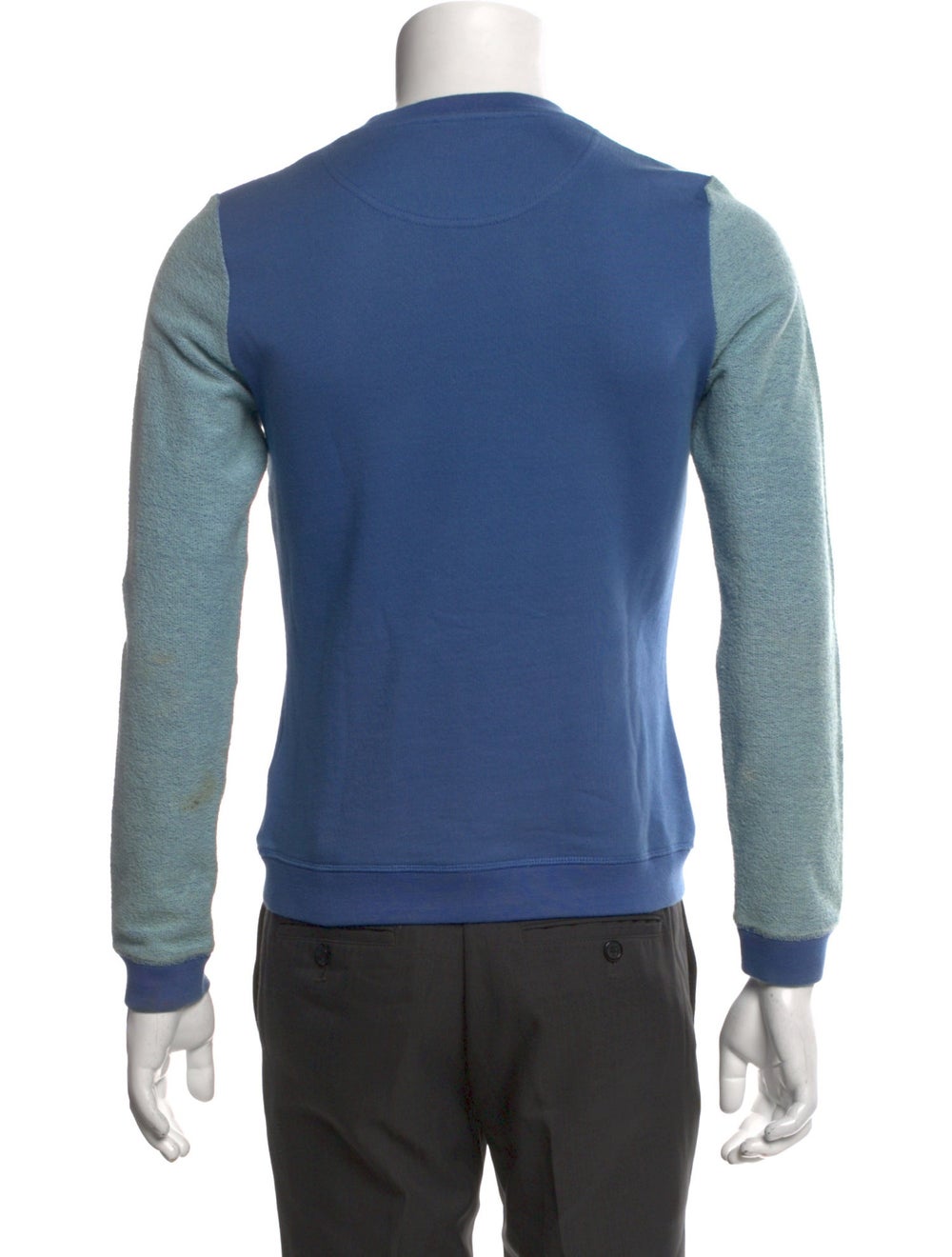 Kenzo Colorblock Pattern Crew Neck Sweatshirt - image 3