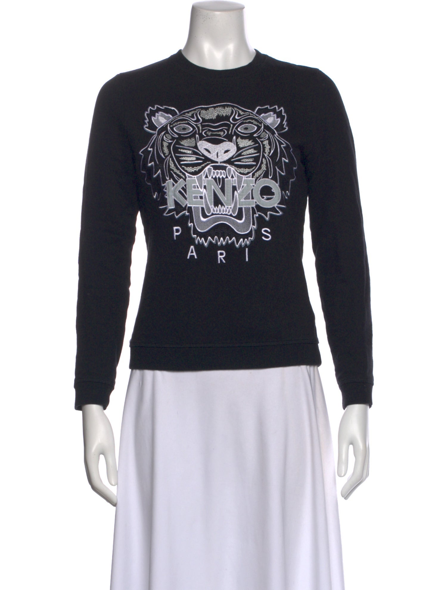 Kenzo Graphic Print Crew Neck Sweatshirt