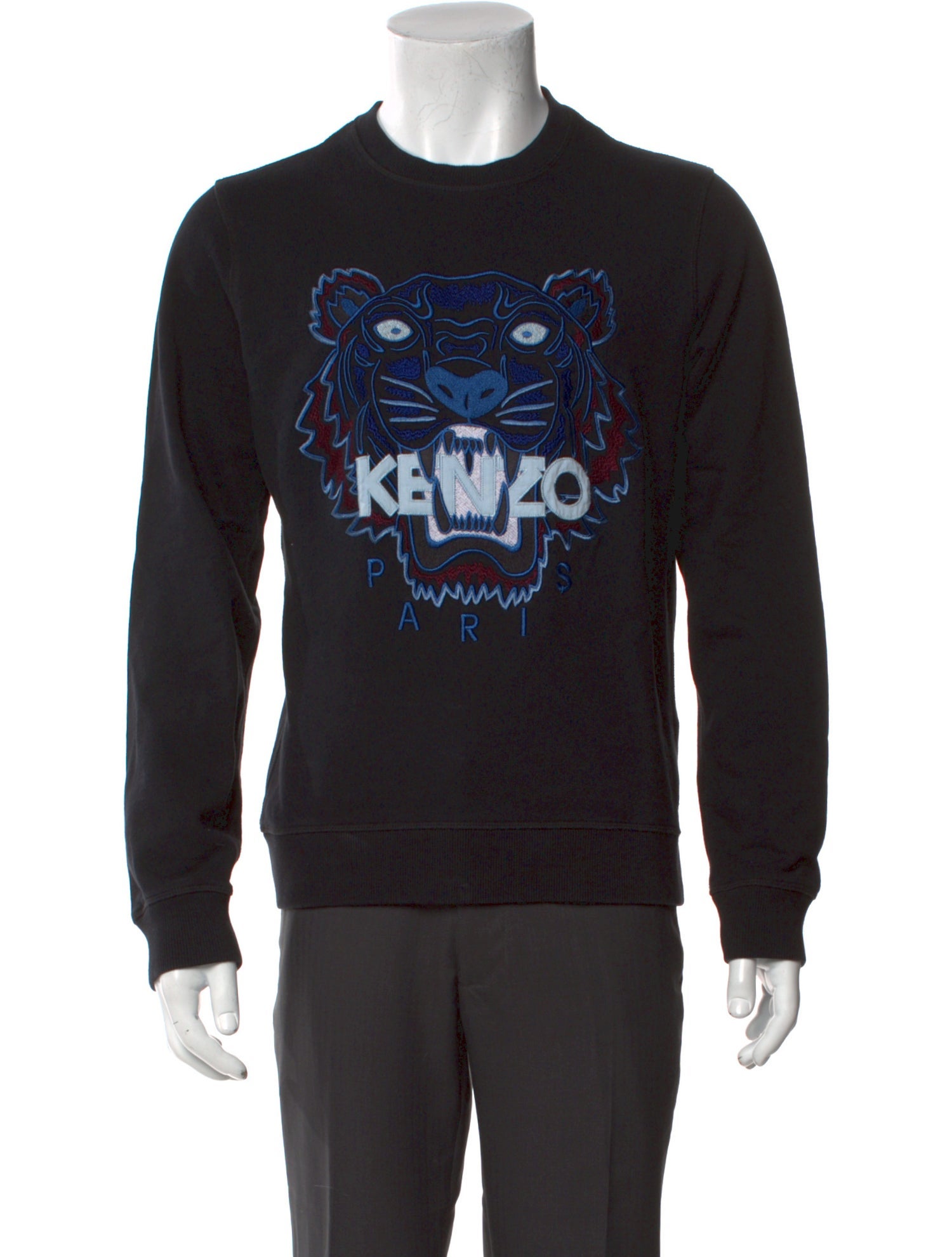 Kenzo Graphic Print Crew Neck Sweatshirt