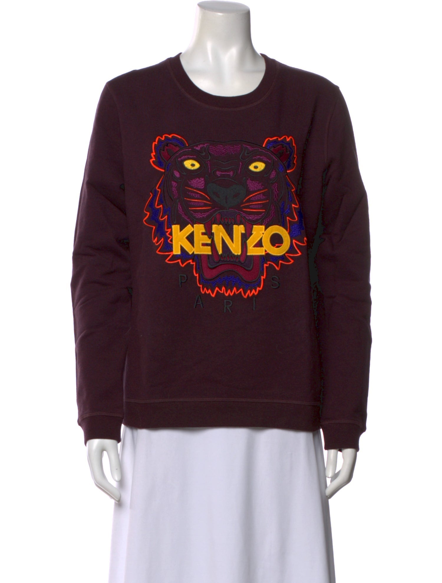 Kenzo Graphic Print Crew Neck Sweatshirt