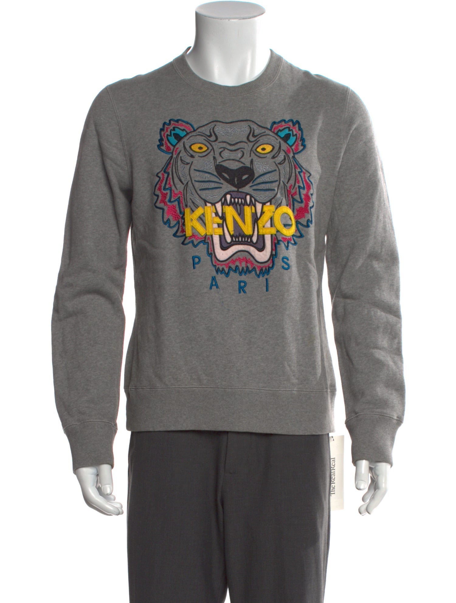 Kenzo Graphic Print Crew Neck Sweatshirt