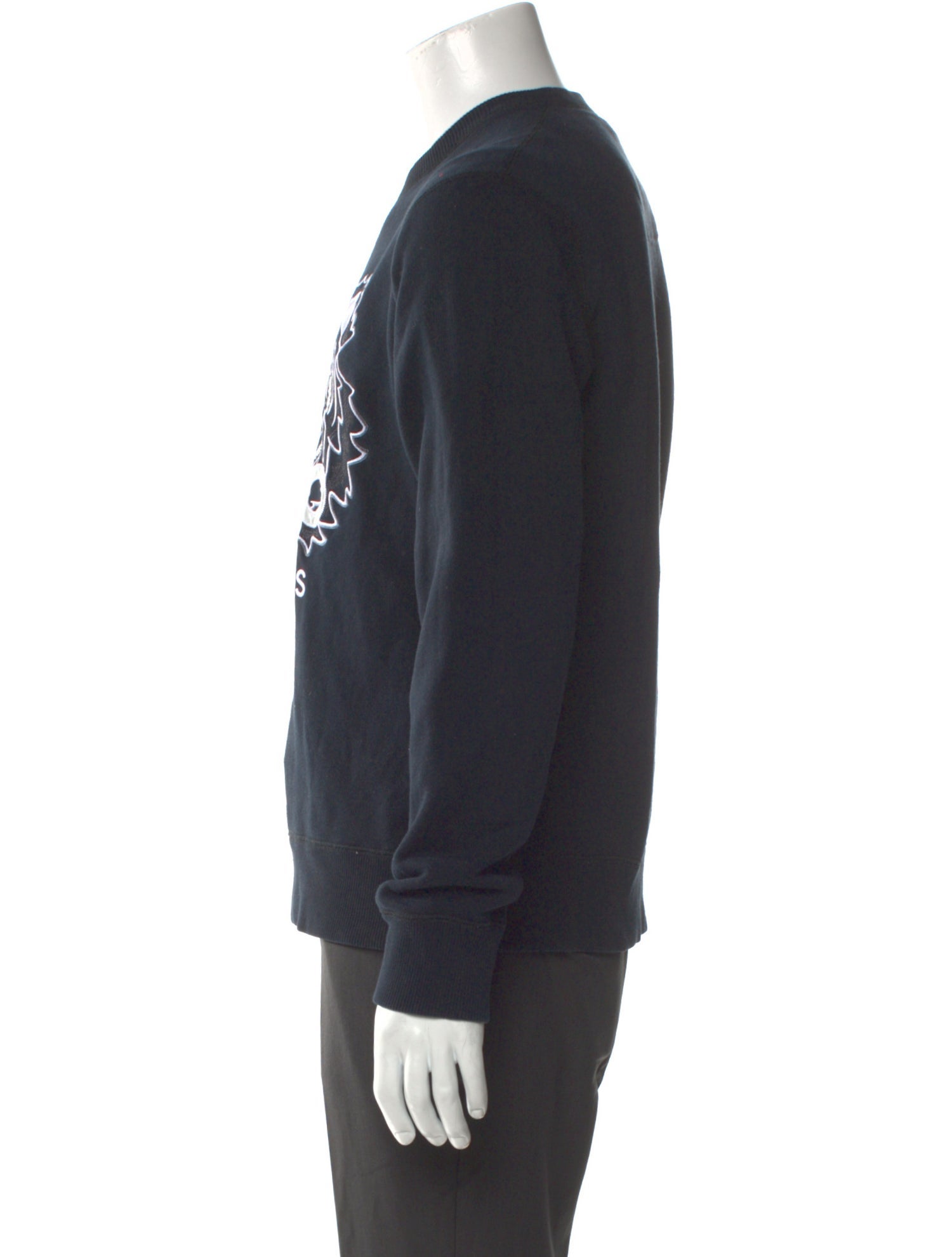 Kenzo Graphic Print Crew Neck Pullover