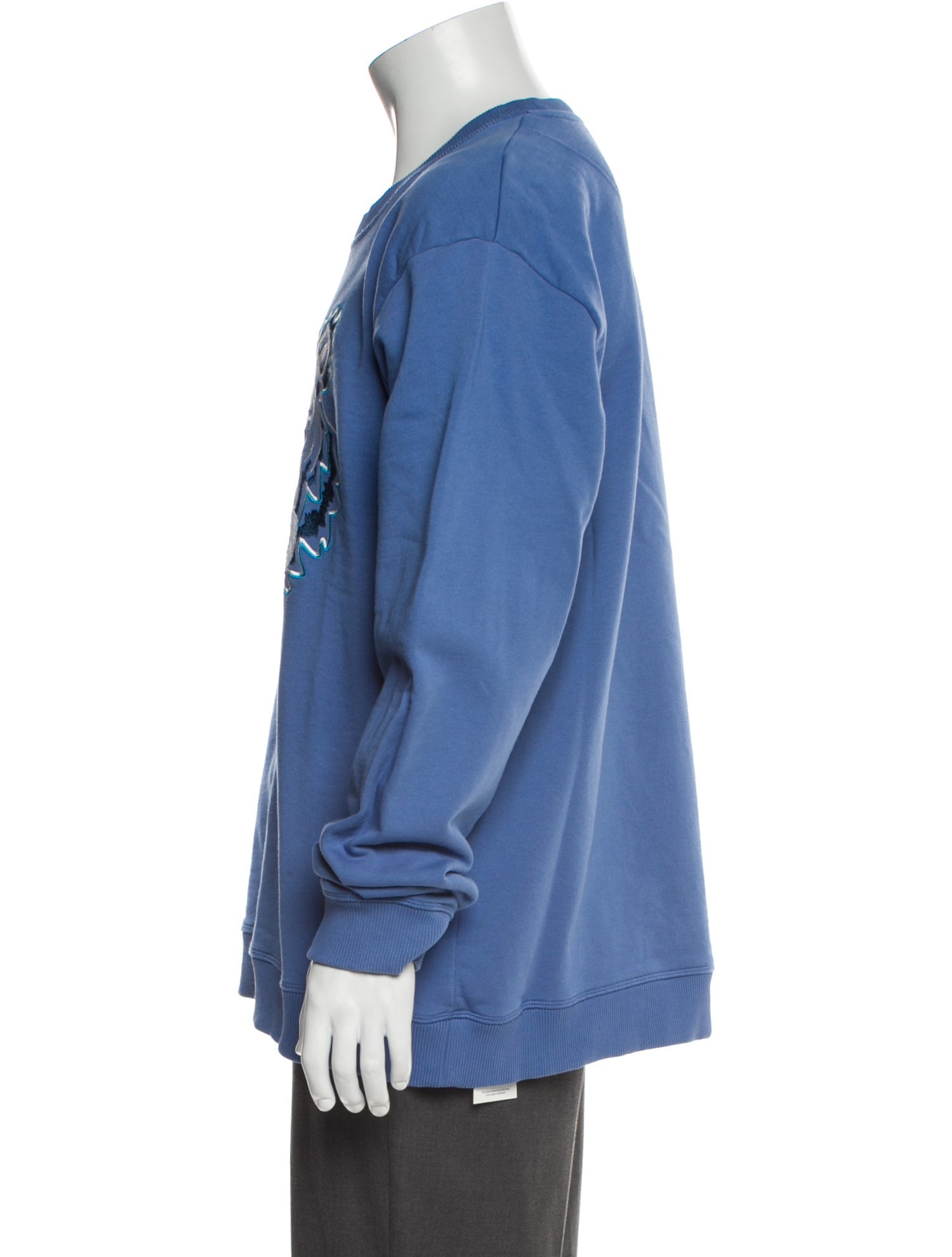 Kenzo Graphic Print Scoop Neck Sweatshirt