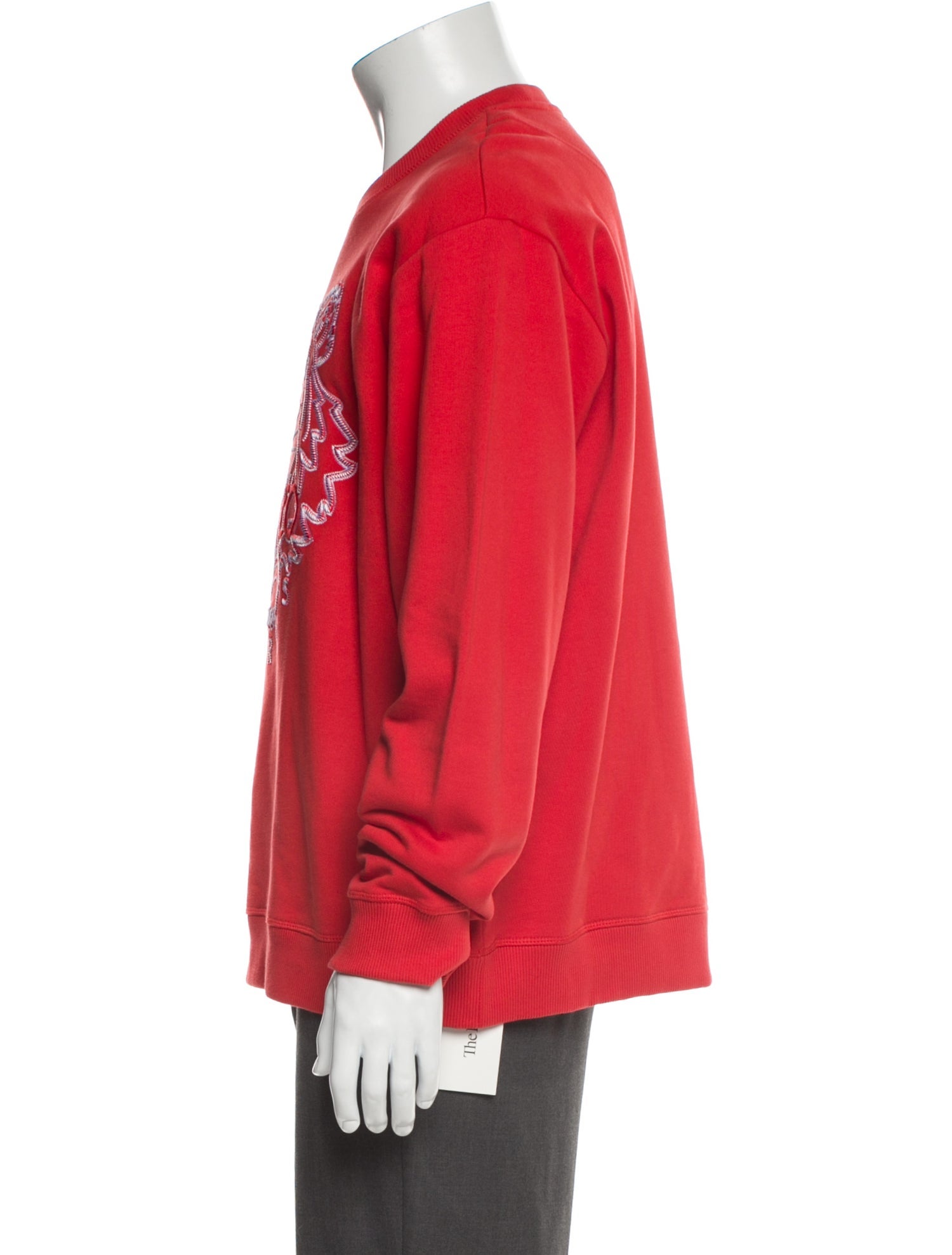 Kenzo Graphic Print Scoop Neck Sweatshirt