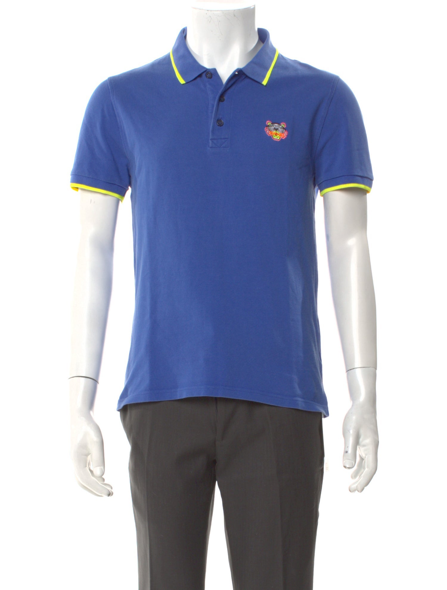 Kenzo Collar Short Sleeve Polo Shirt