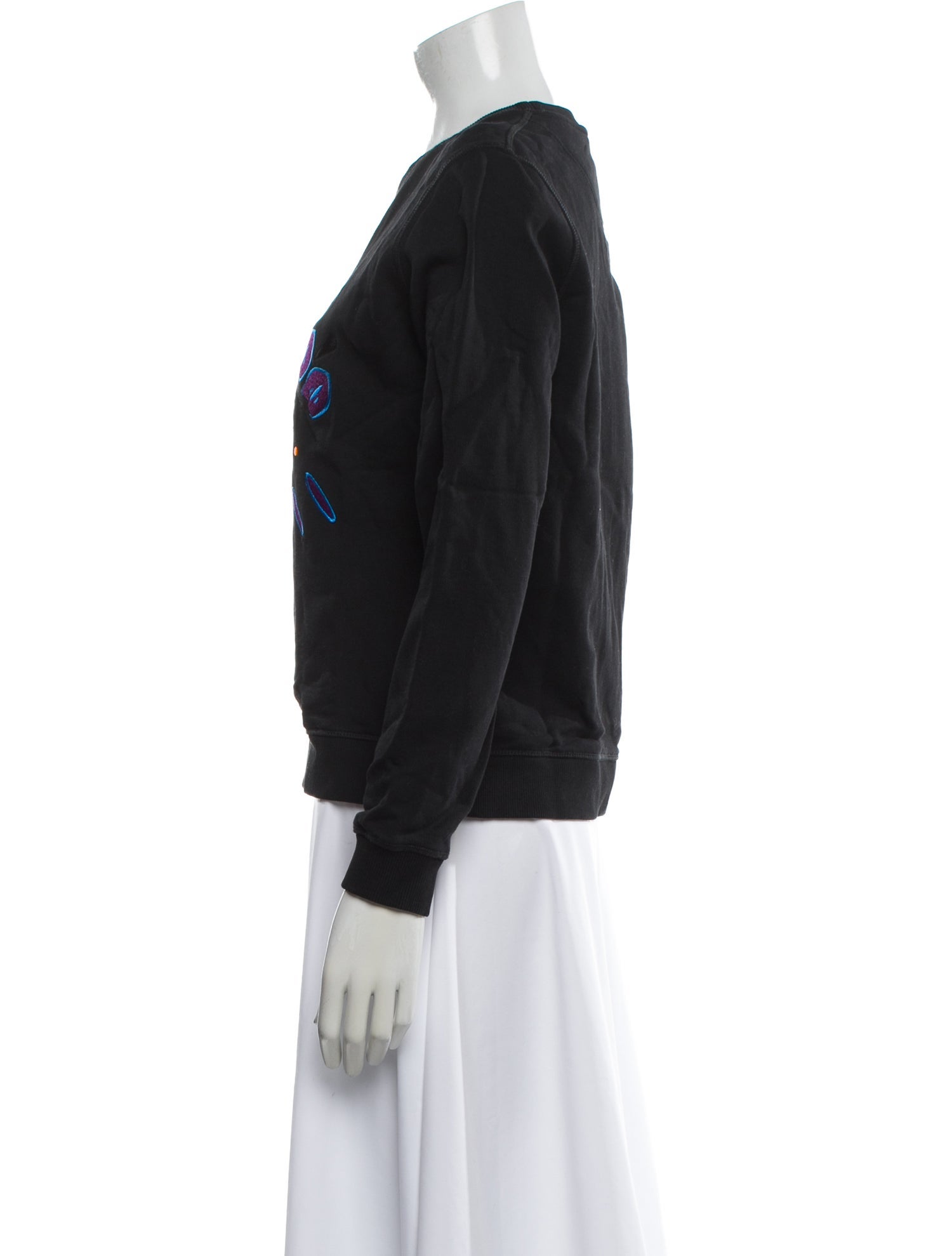 Kenzo Graphic Print Crew Neck Sweatshirt