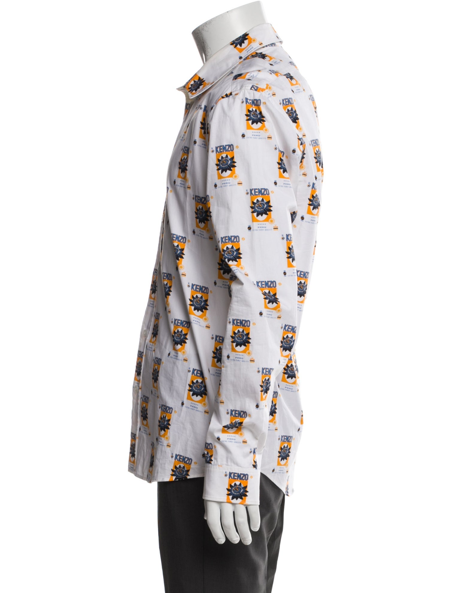 Kenzo Printed Long Sleeve Shirt