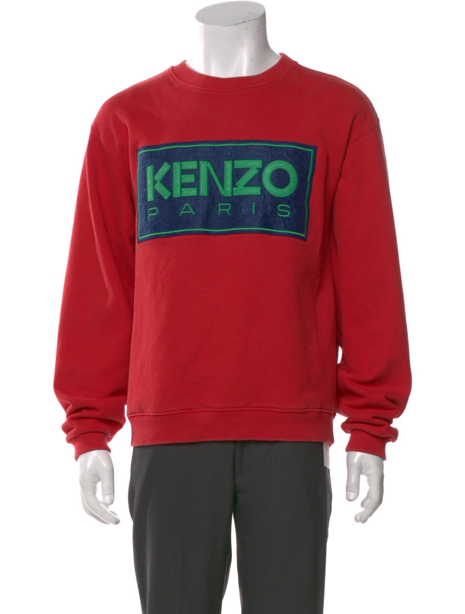 Kenzo Graphic Print Crew Neck Sweatshirt