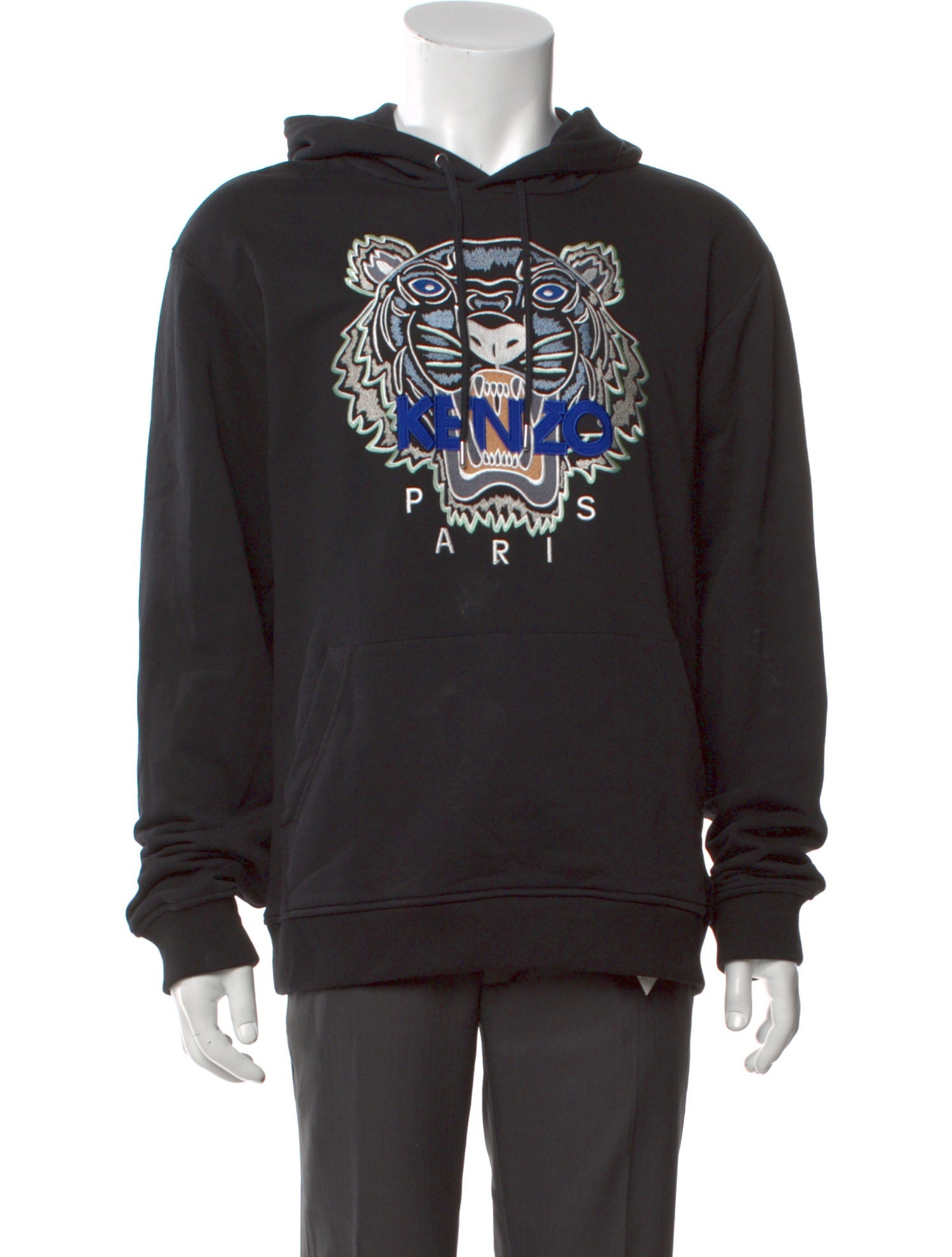 Kenzo Graphic Print Crew Neck Hoodie