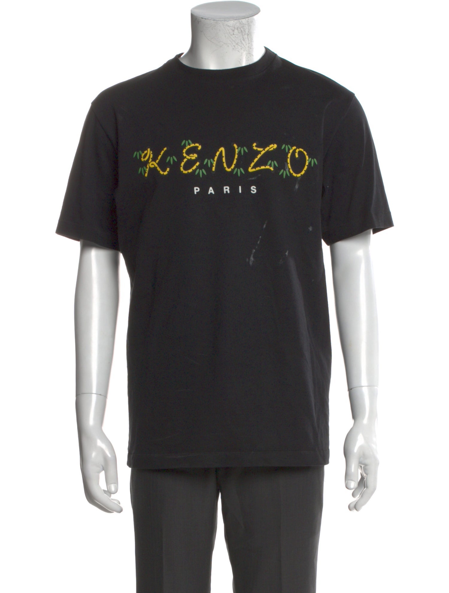 Kenzo Graphic Print Crew Neck T-Shirt