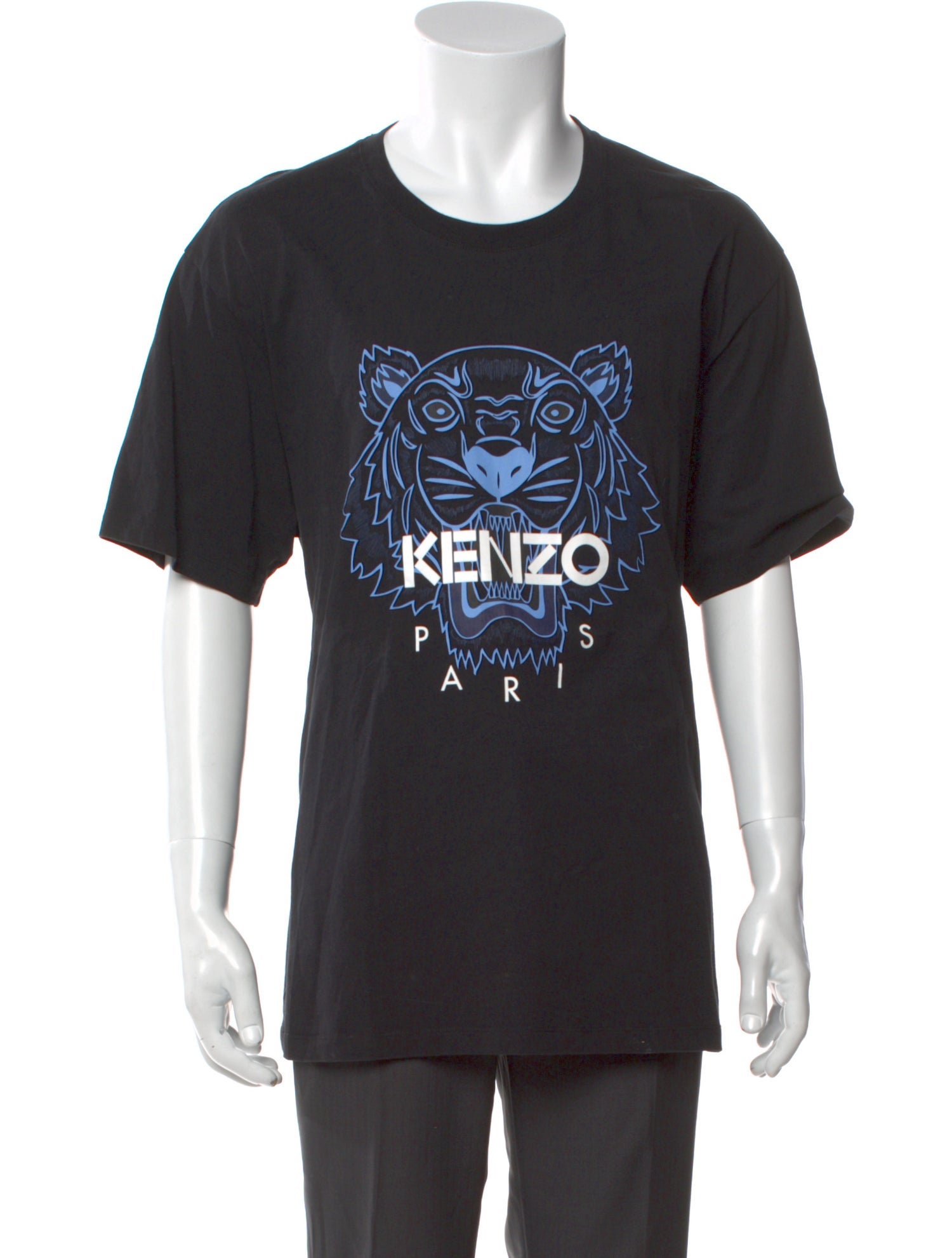 Kenzo Graphic Print Crew Neck T-Shirt