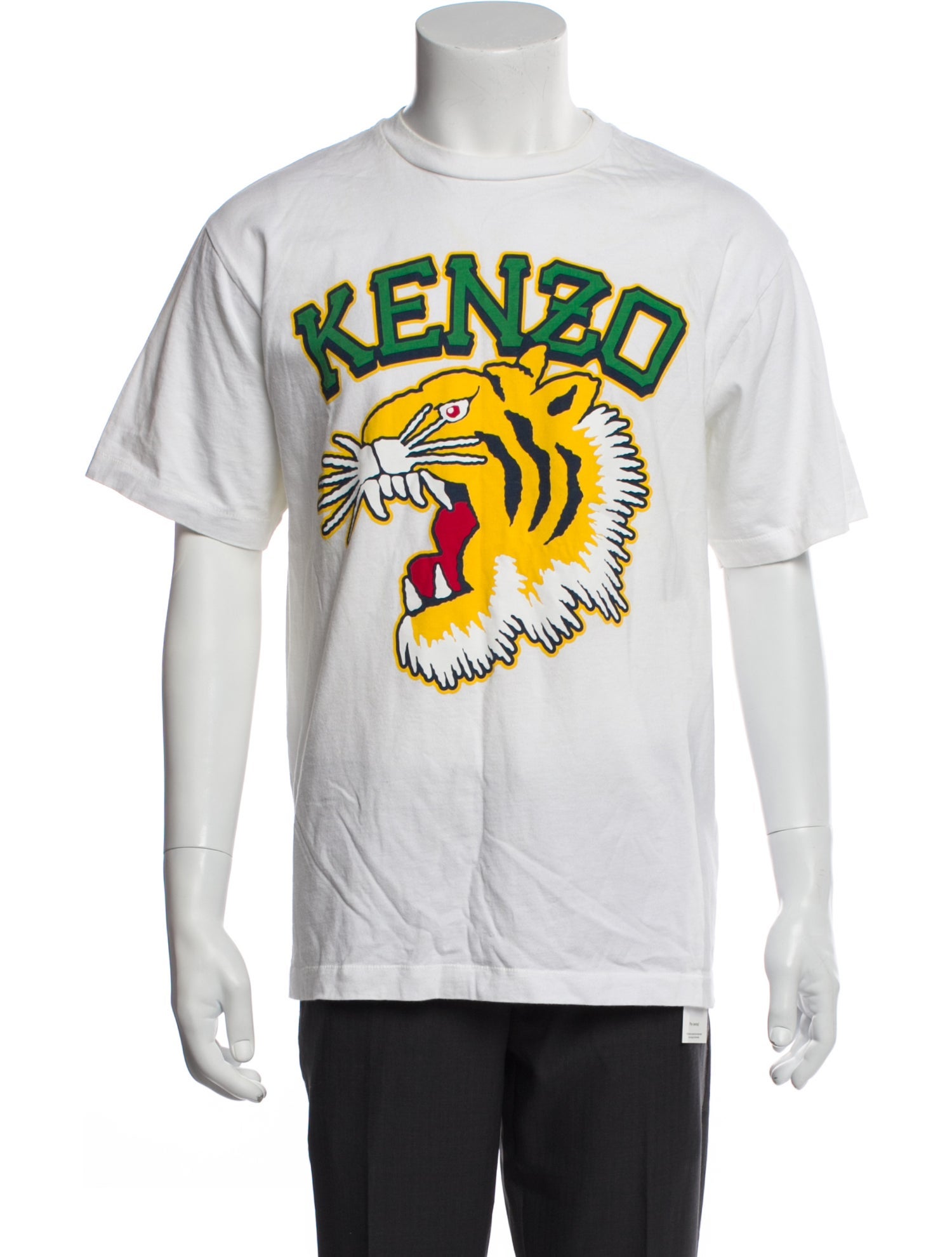 Kenzo Graphic Print Crew Neck T-Shirt