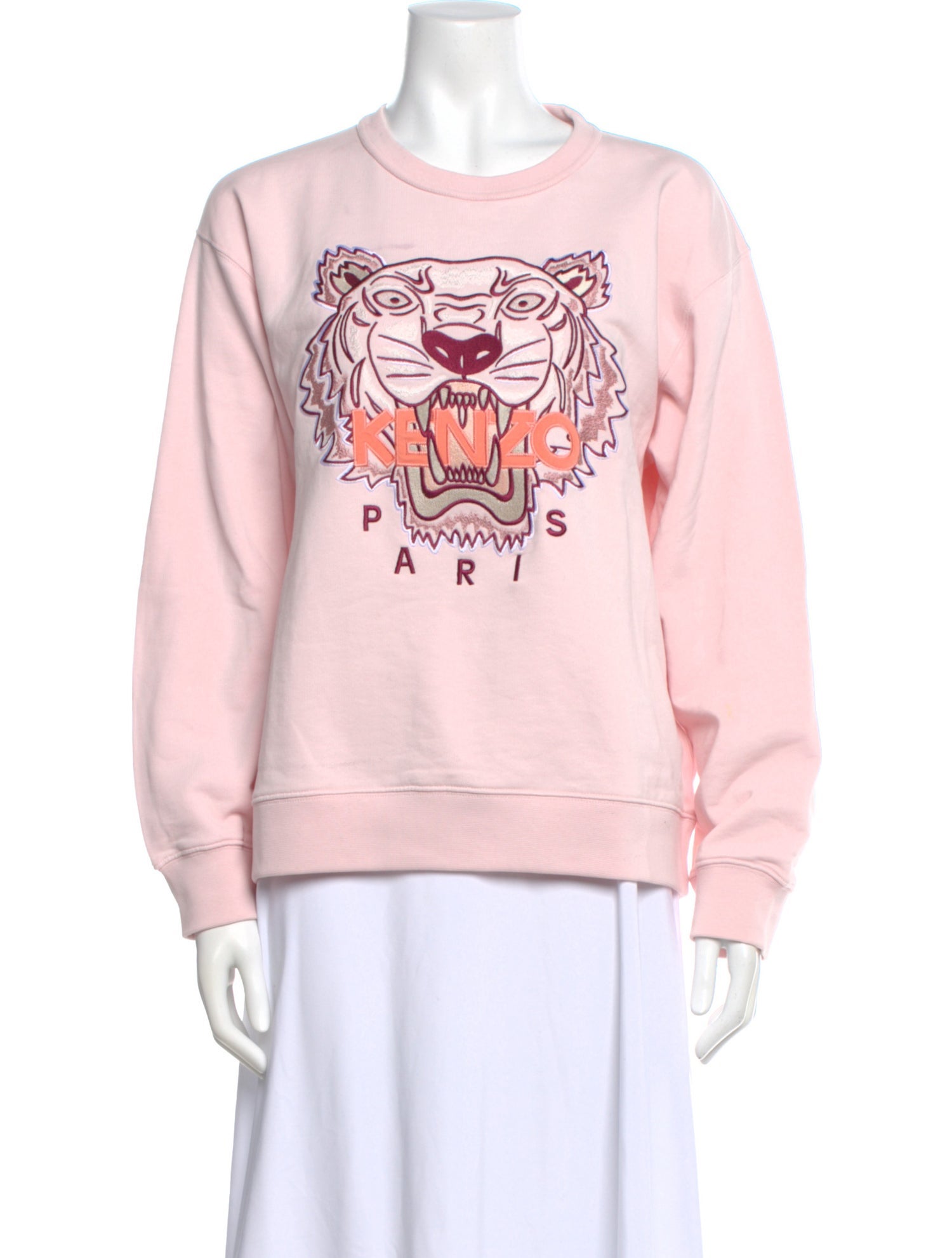 Kenzo Graphic Print Crew Neck Sweatshirt