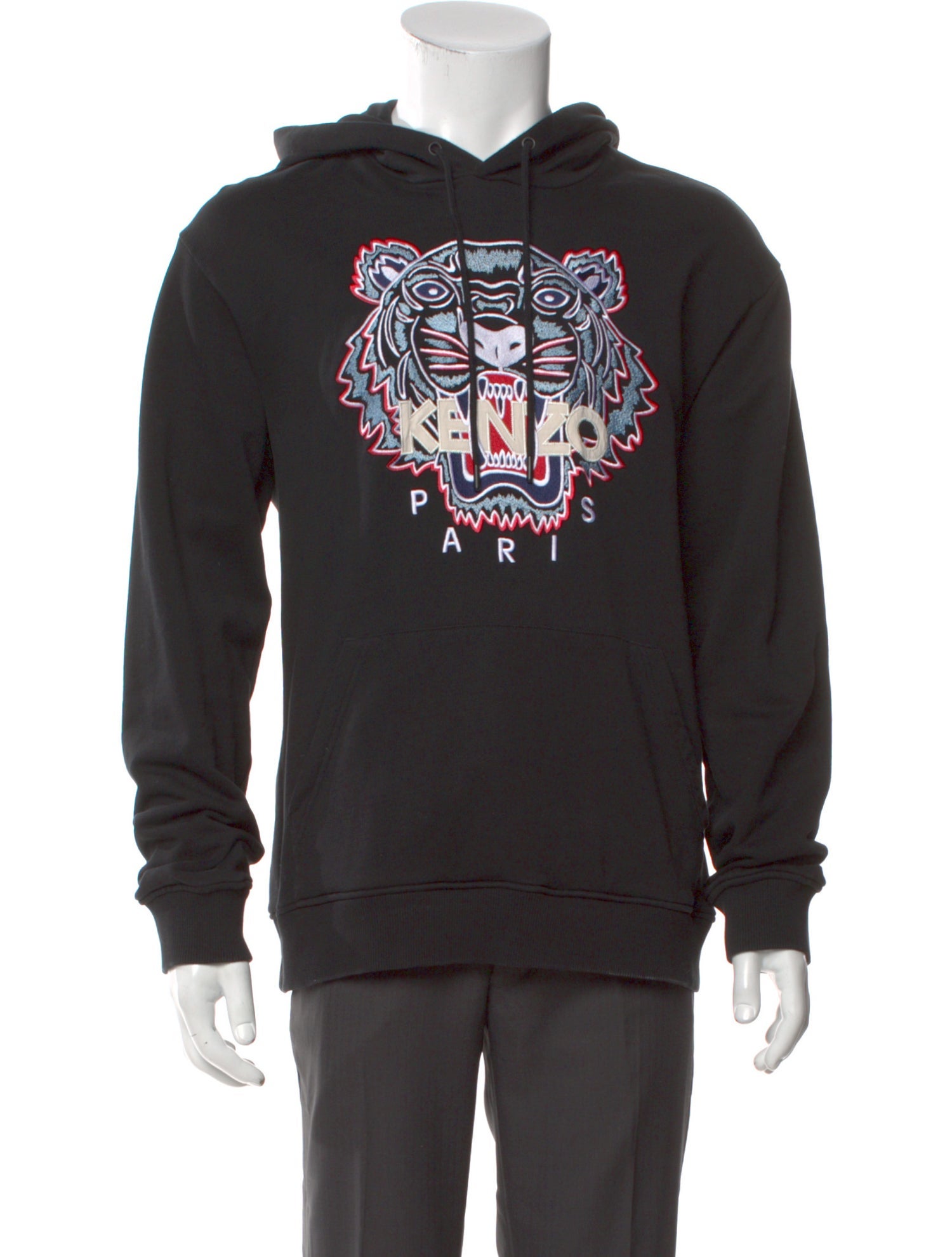 Kenzo Graphic Print Crew Neck Hoodie