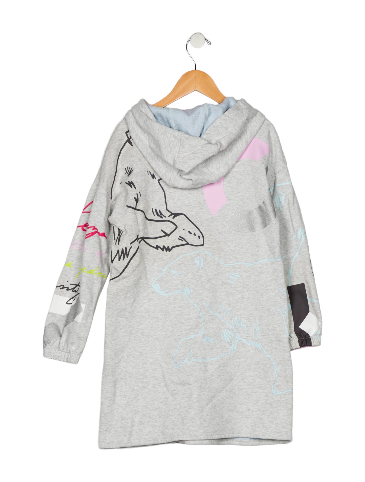 Kenzo Kids Girls Embroidered Sweater Dress