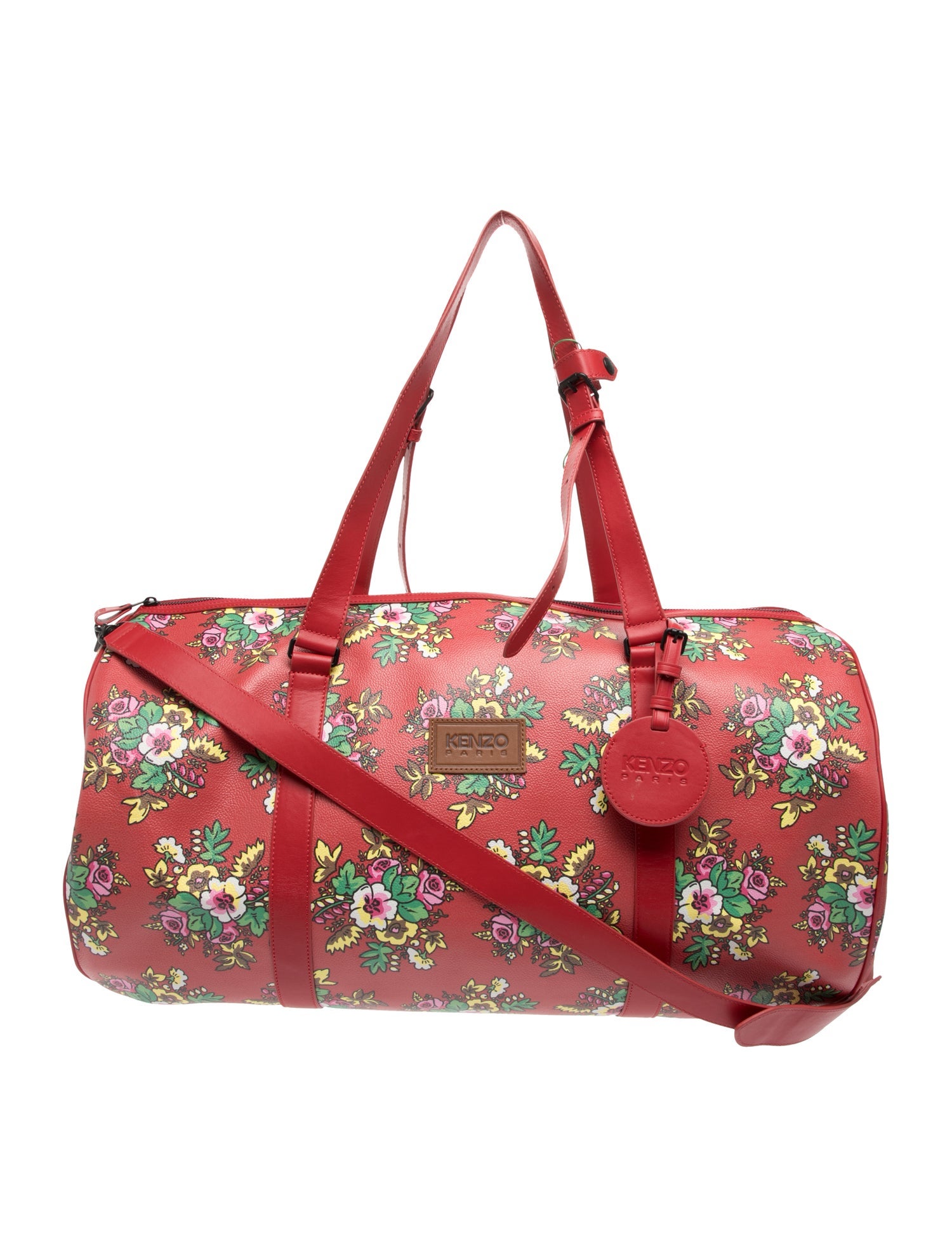 Kenzo Leather Weekender Bag