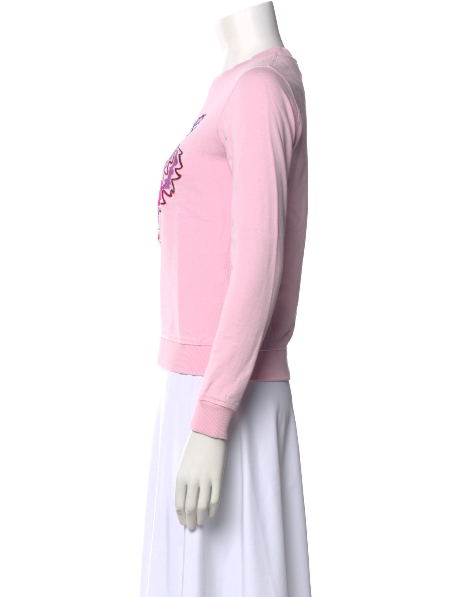 Kenzo Graphic Print Crew Neck Sweatshirt