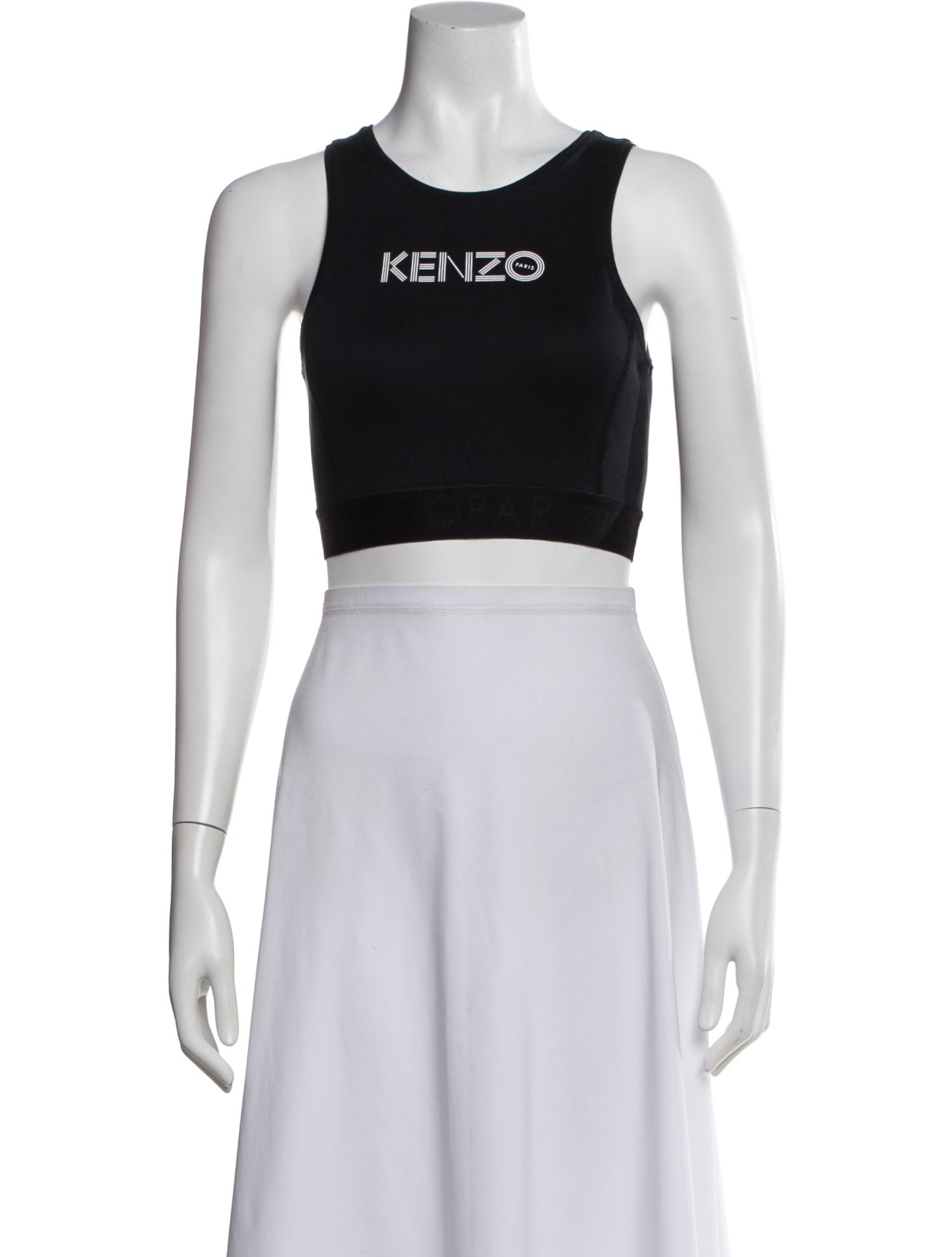 Kenzo Crew Neck Sleeveless Sports Bra