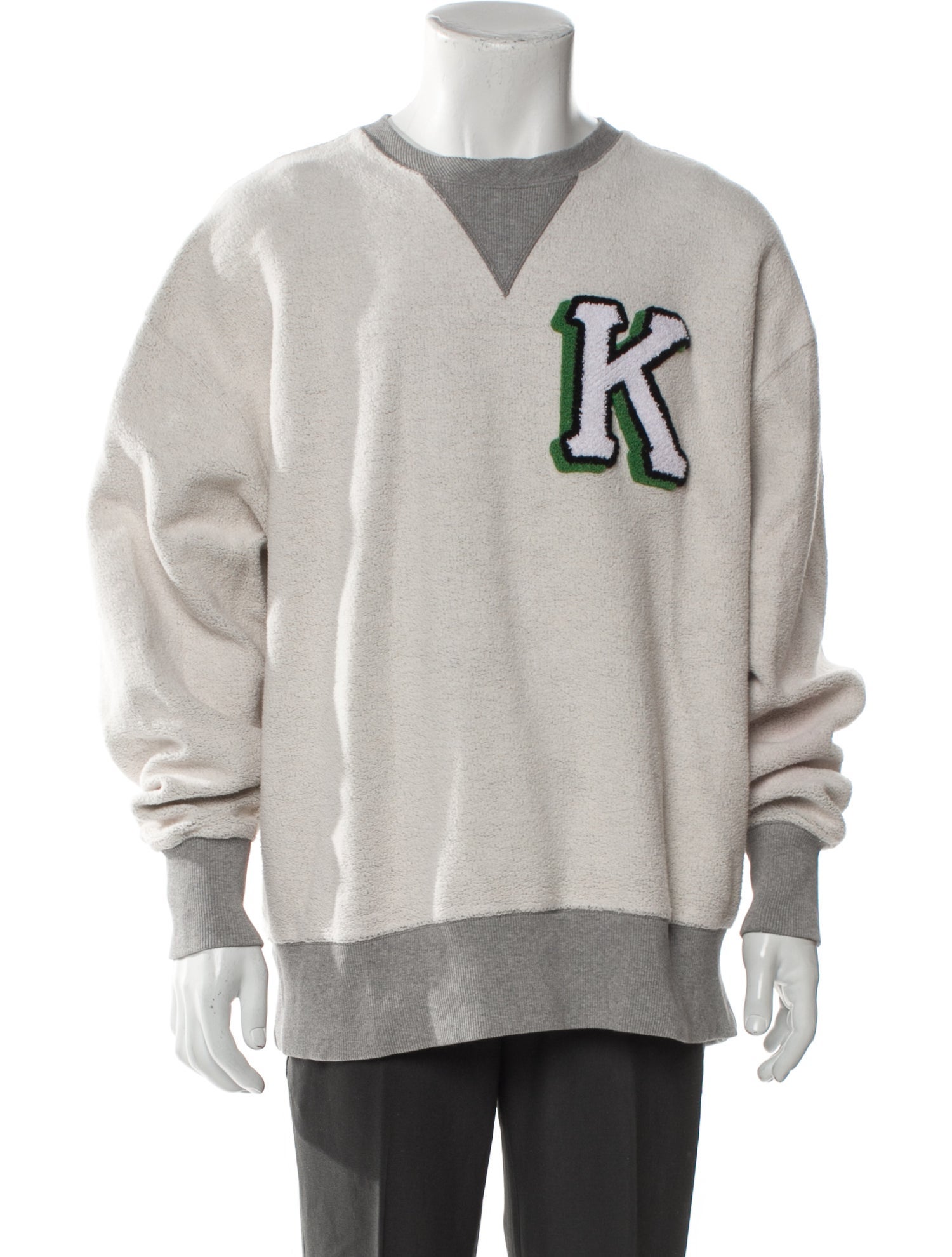 Kenzo Graphic Print Crew Neck Pullover