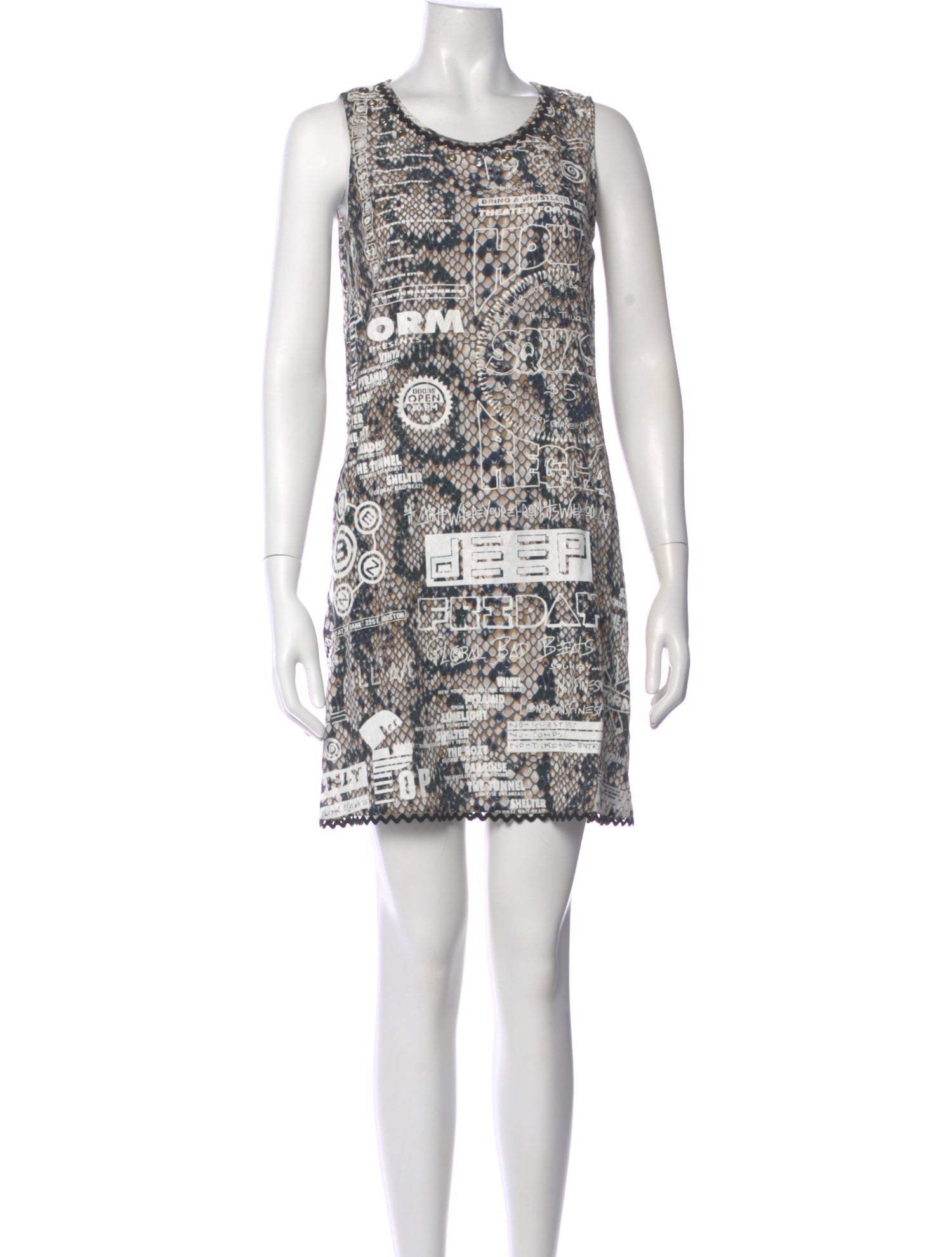 Kenzo Printed Mini Dress