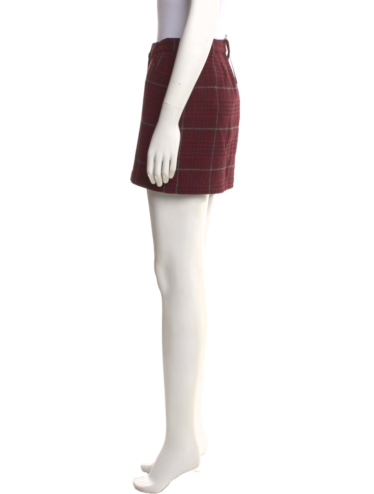 Kenzo Wool Mini Skirt