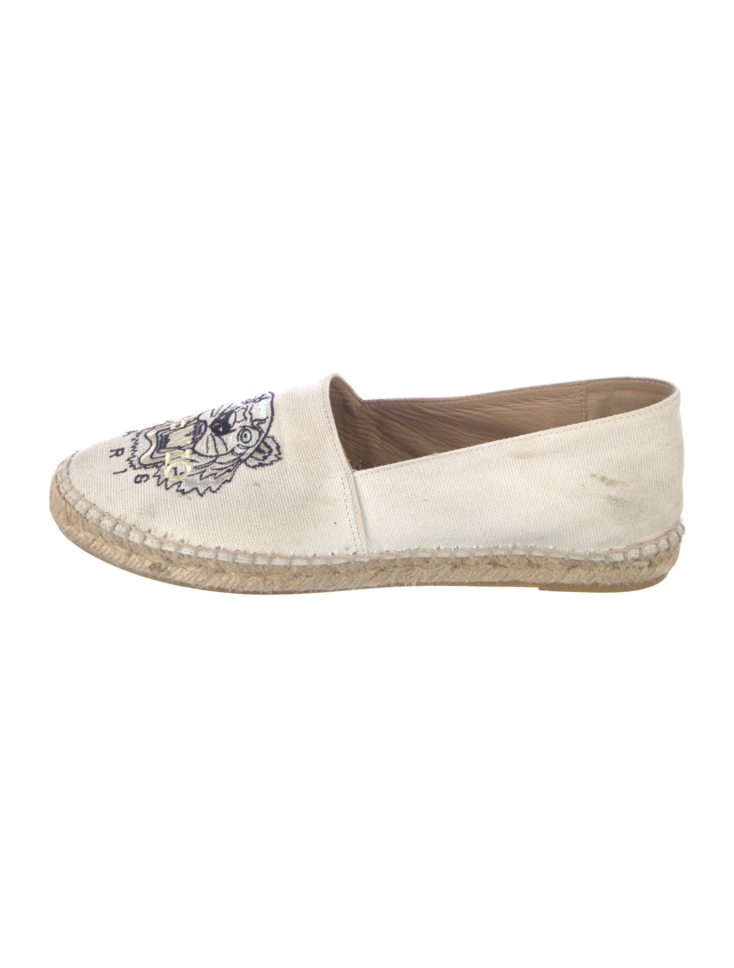Kenzo Canvas Graphic Print Espadrilles
