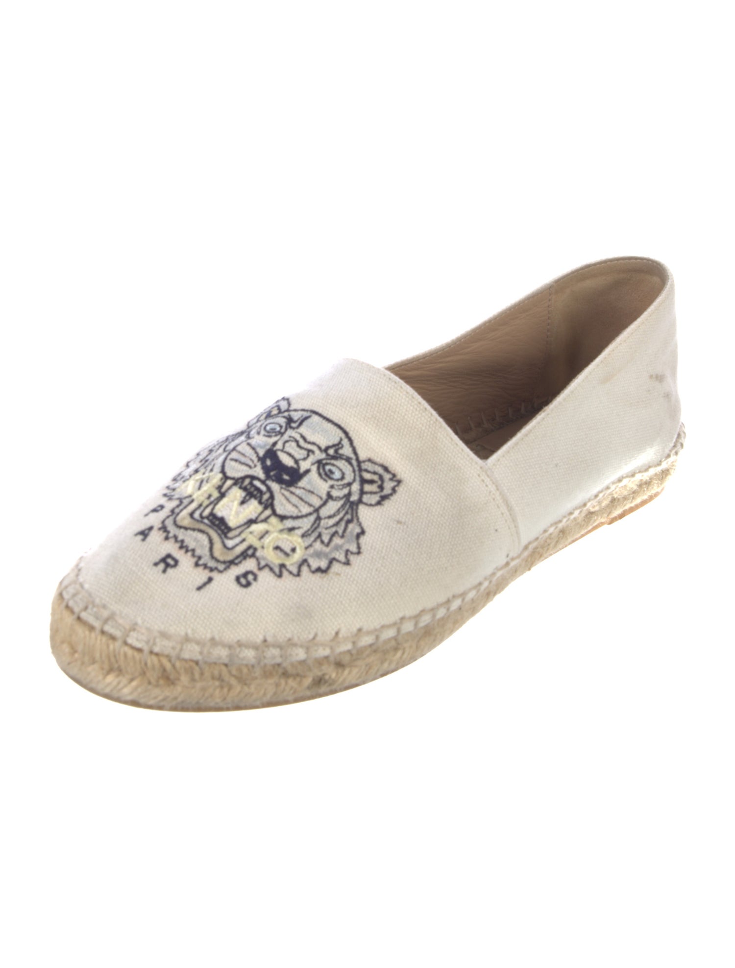 Kenzo Canvas Graphic Print Espadrilles