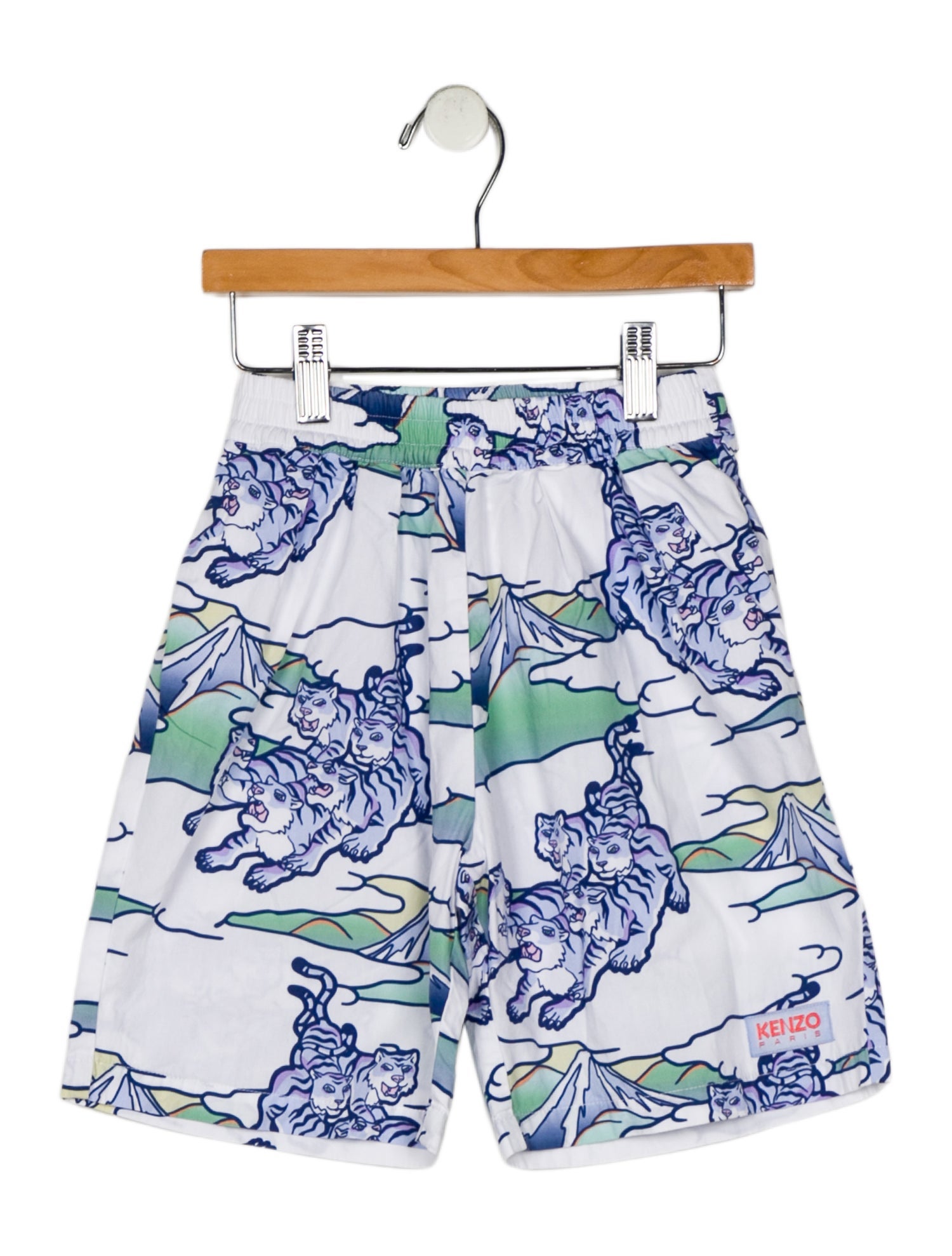 Kenzo Kids Boys Patterned Shorts