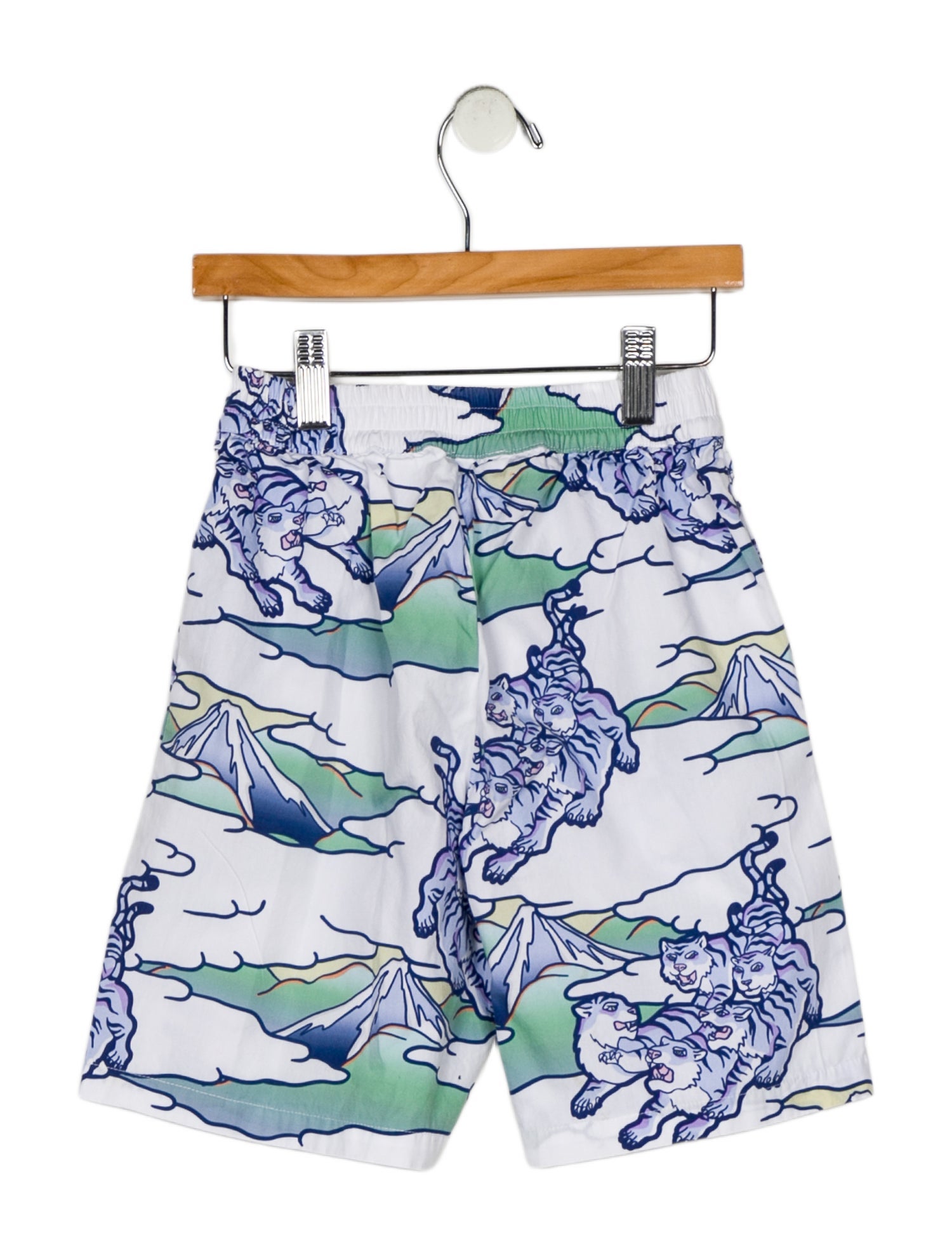 Kenzo Kids Boys Patterned Shorts