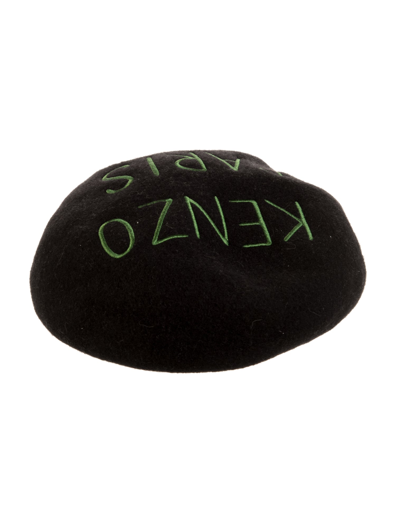 Kenzo Wool Embroidered Beret w/Tags