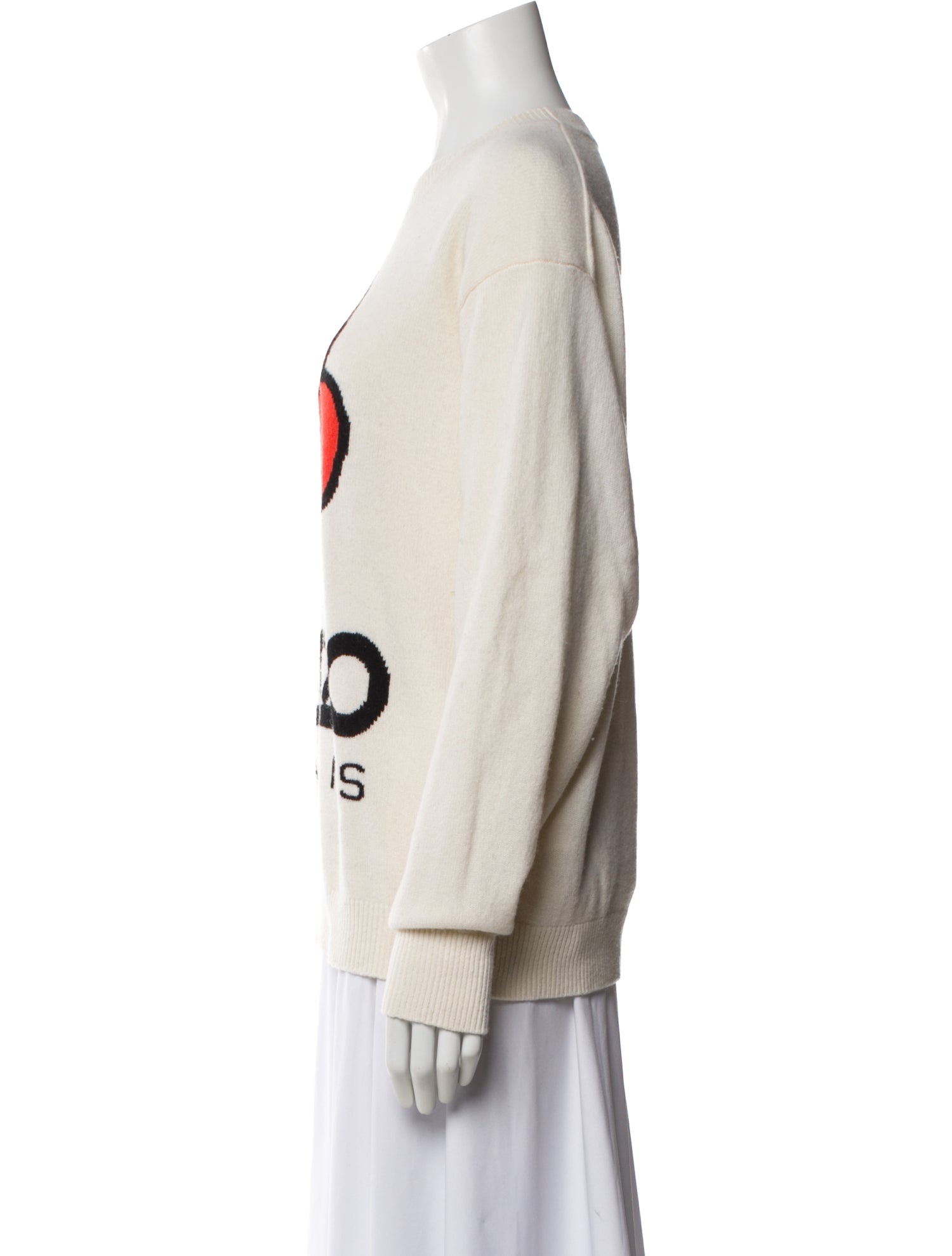 Kenzo Wool Graphic Print Sweater