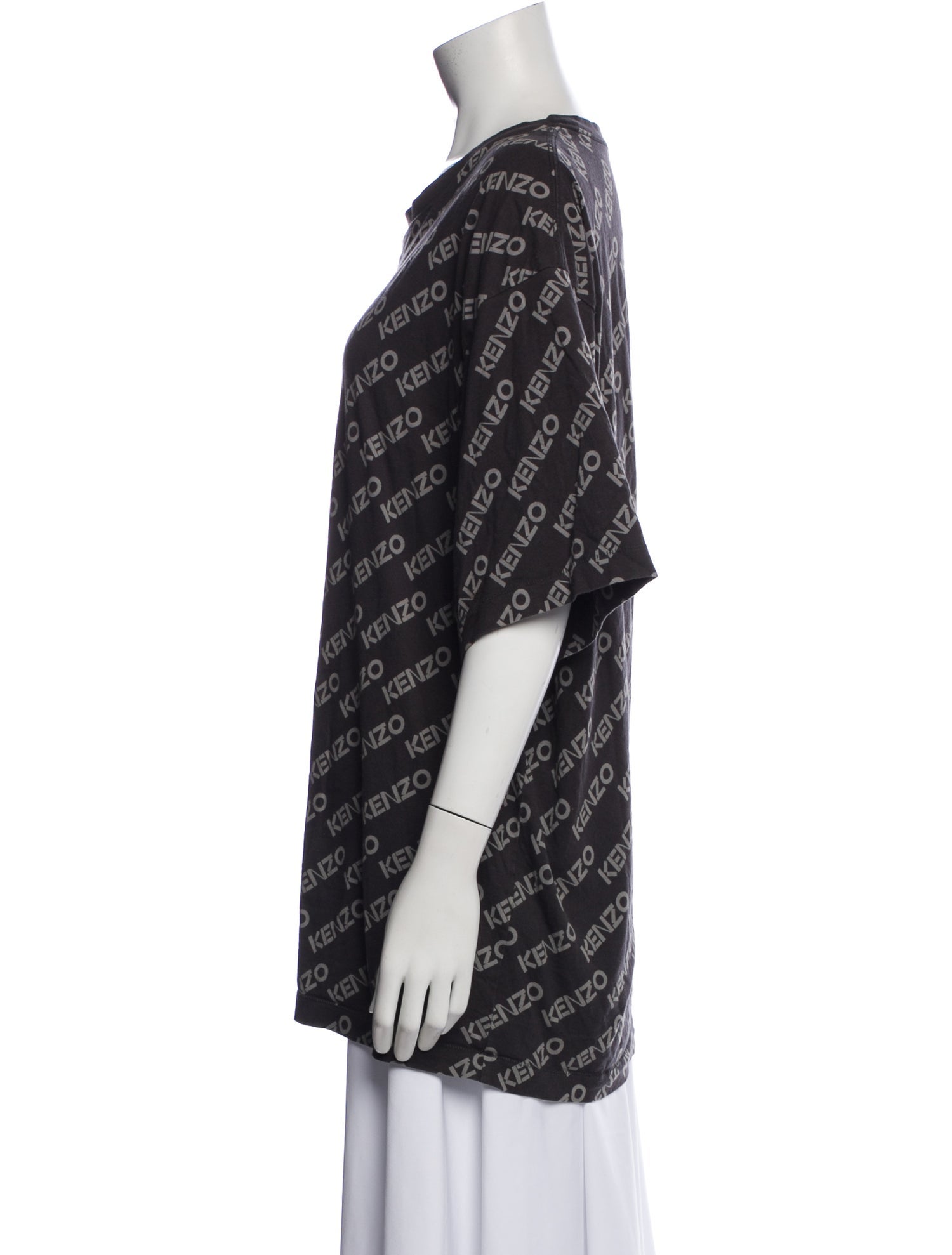 Kenzo Graphic Print Crew Neck T-Shirt